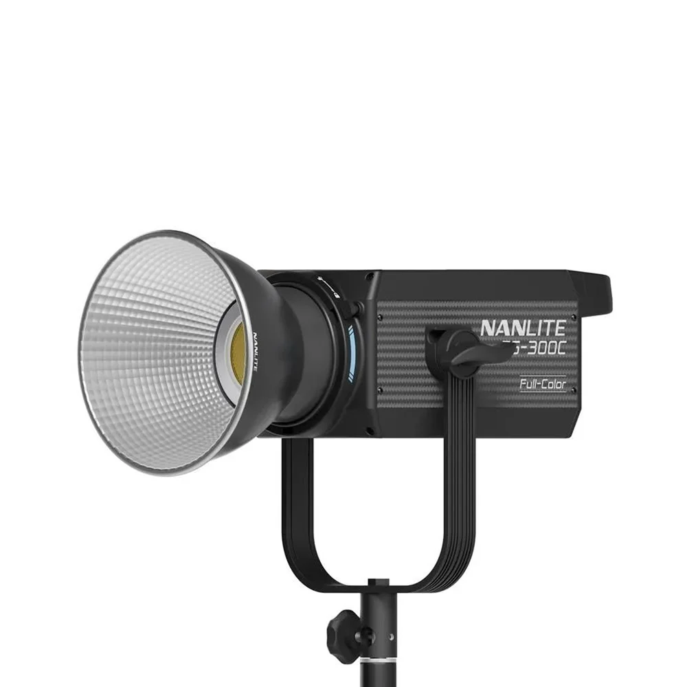 Nanlite fs-300c rgbw led spot light — 300w full colour bowens mount