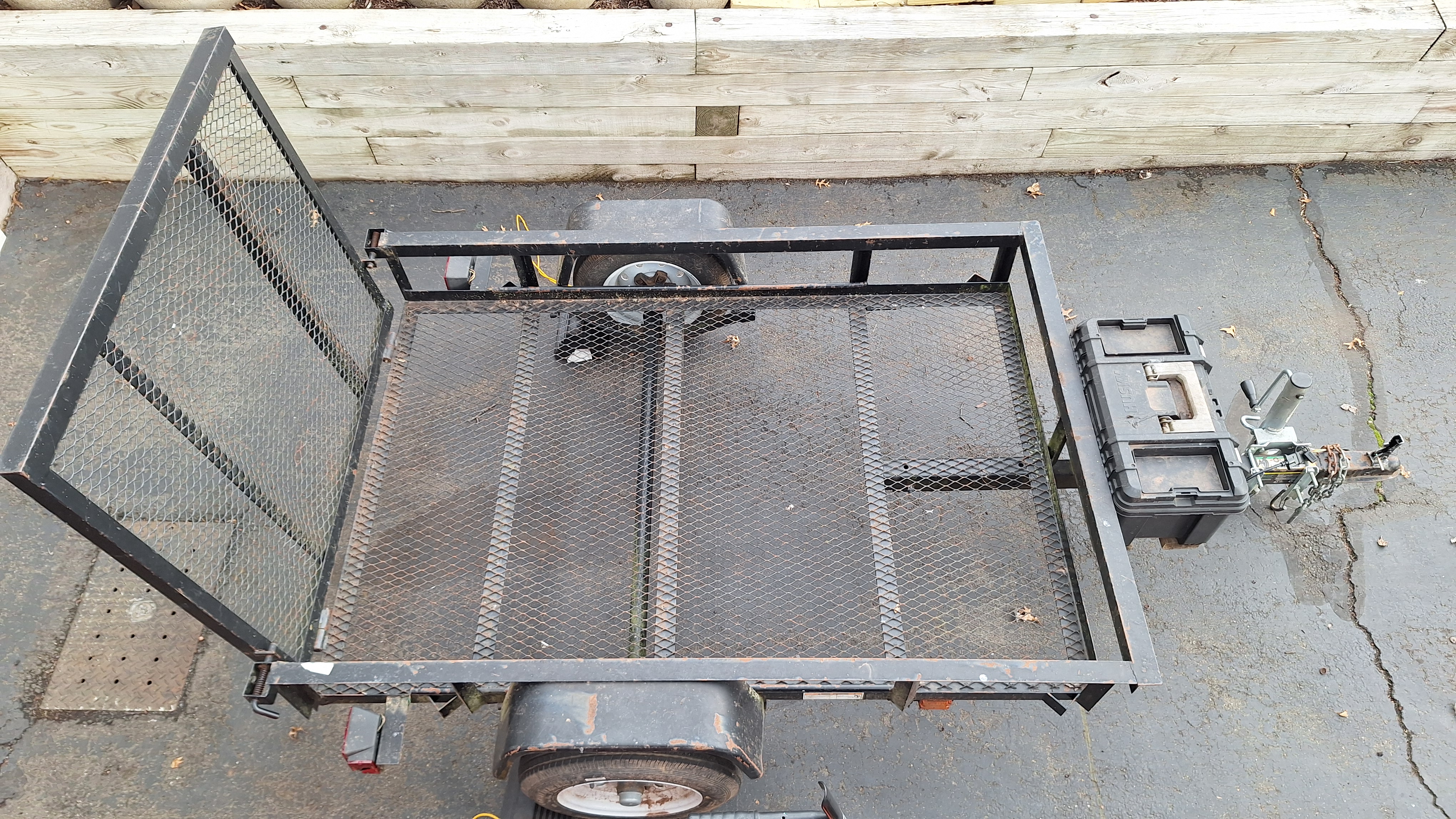 4x6 compact open trailer