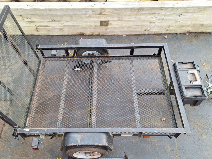 4x6 compact open trailer