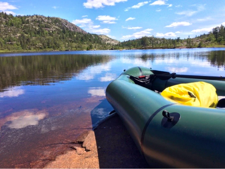 Packraft for to personer