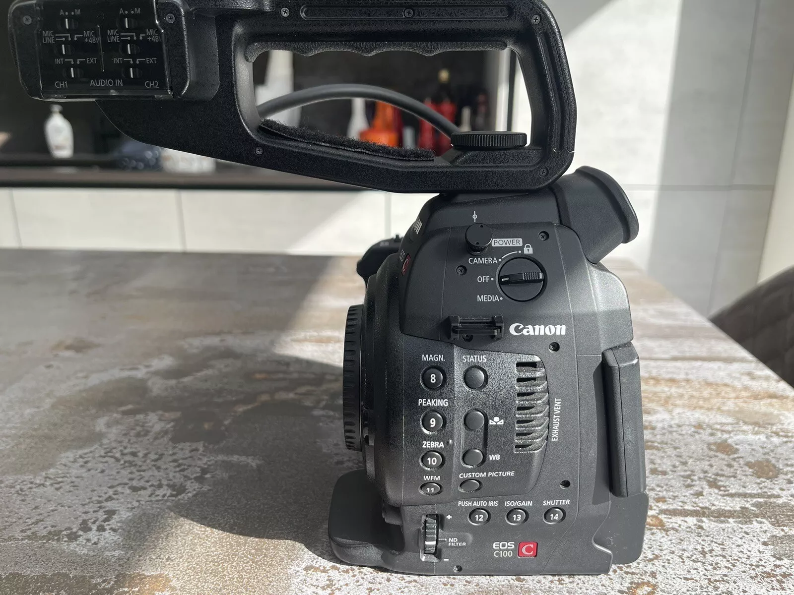 Canon c100