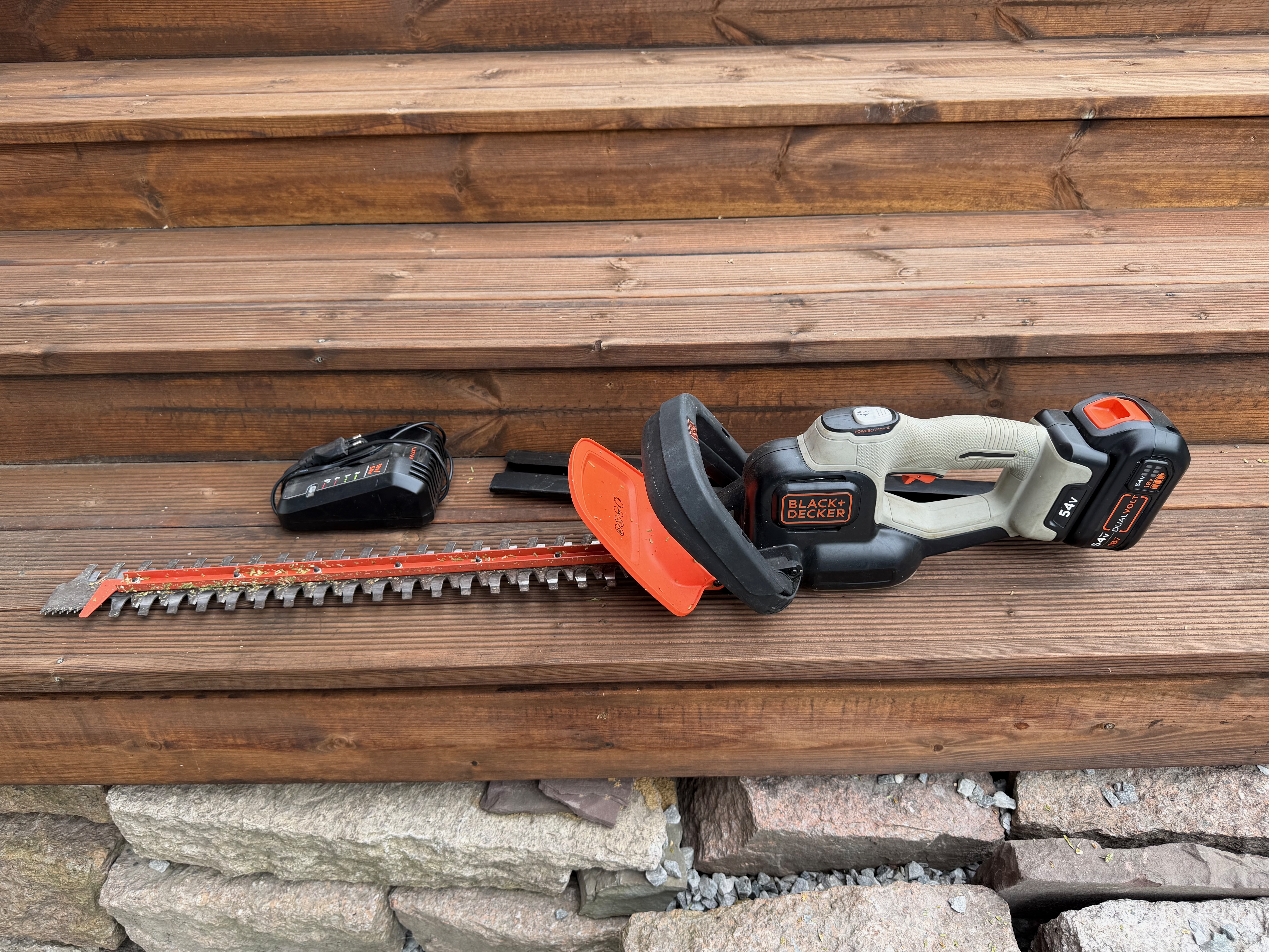 Batteridrevet hekktrimmer