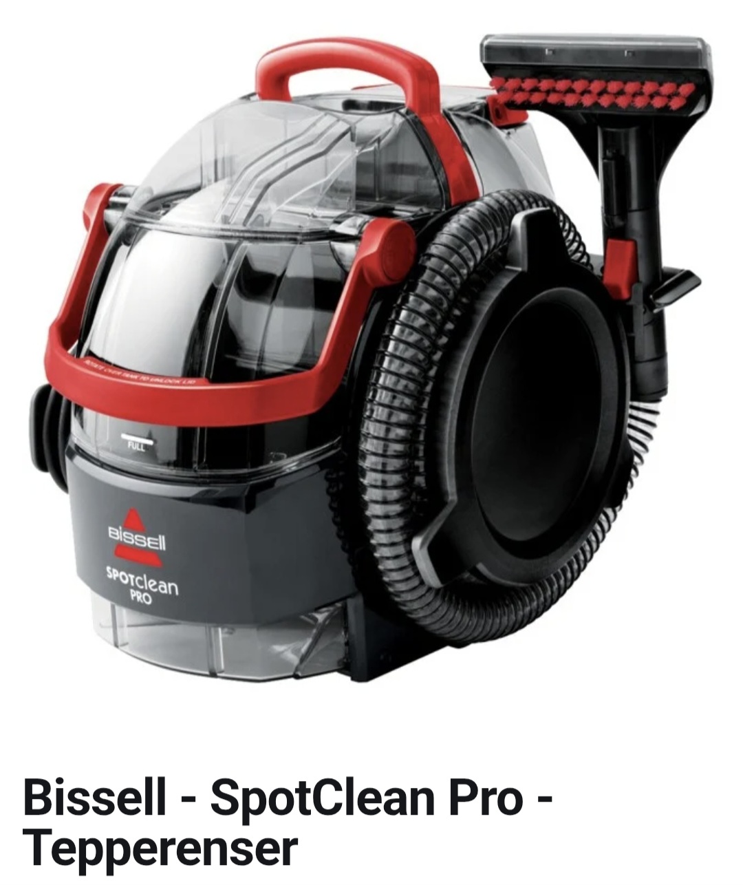 🧼 bissell spotclean professional – tepperenser, møbelrenser og tekstilrenser 🛋️