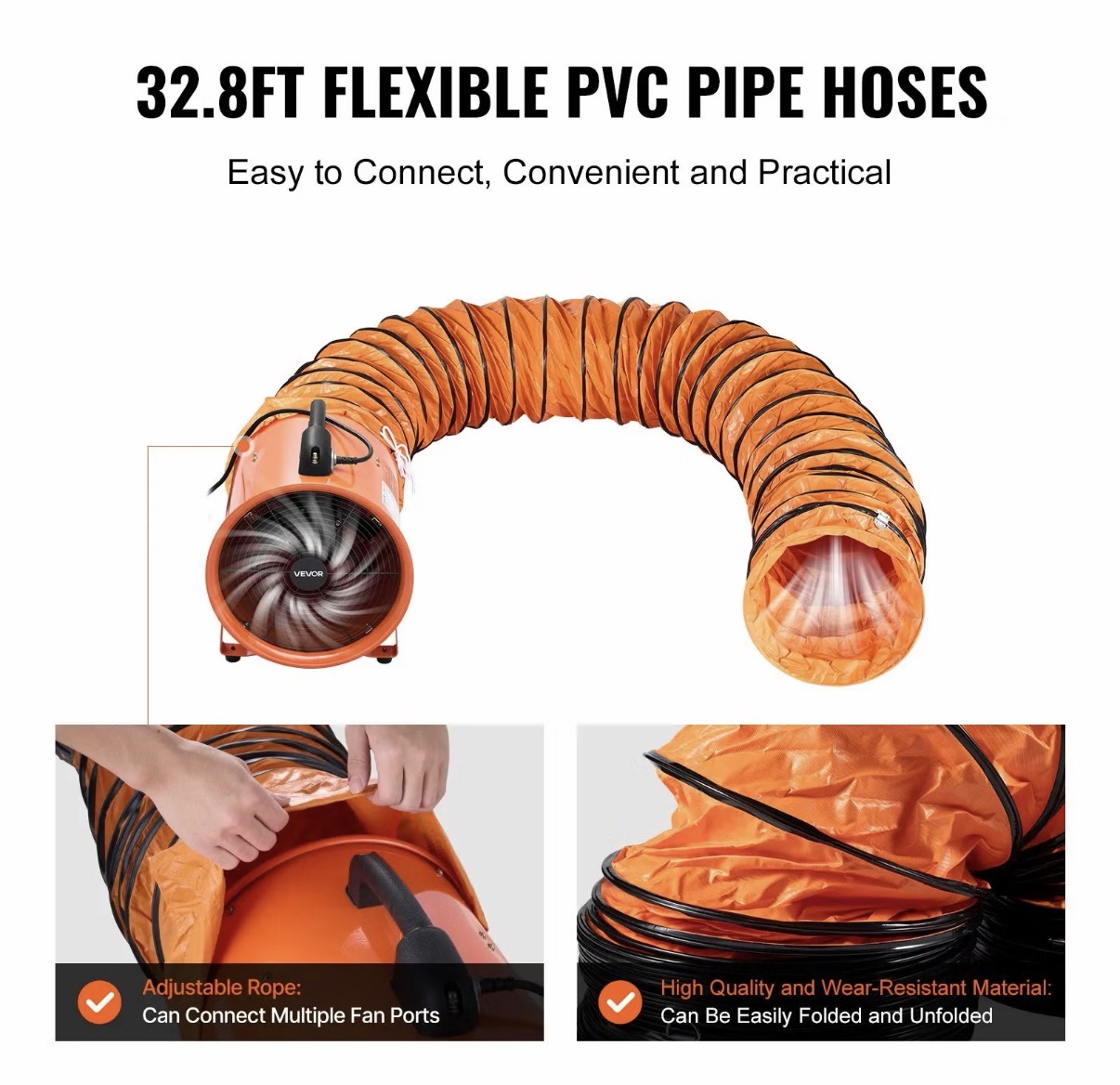Ventilasjonsvifte, 150 m2 per minutt