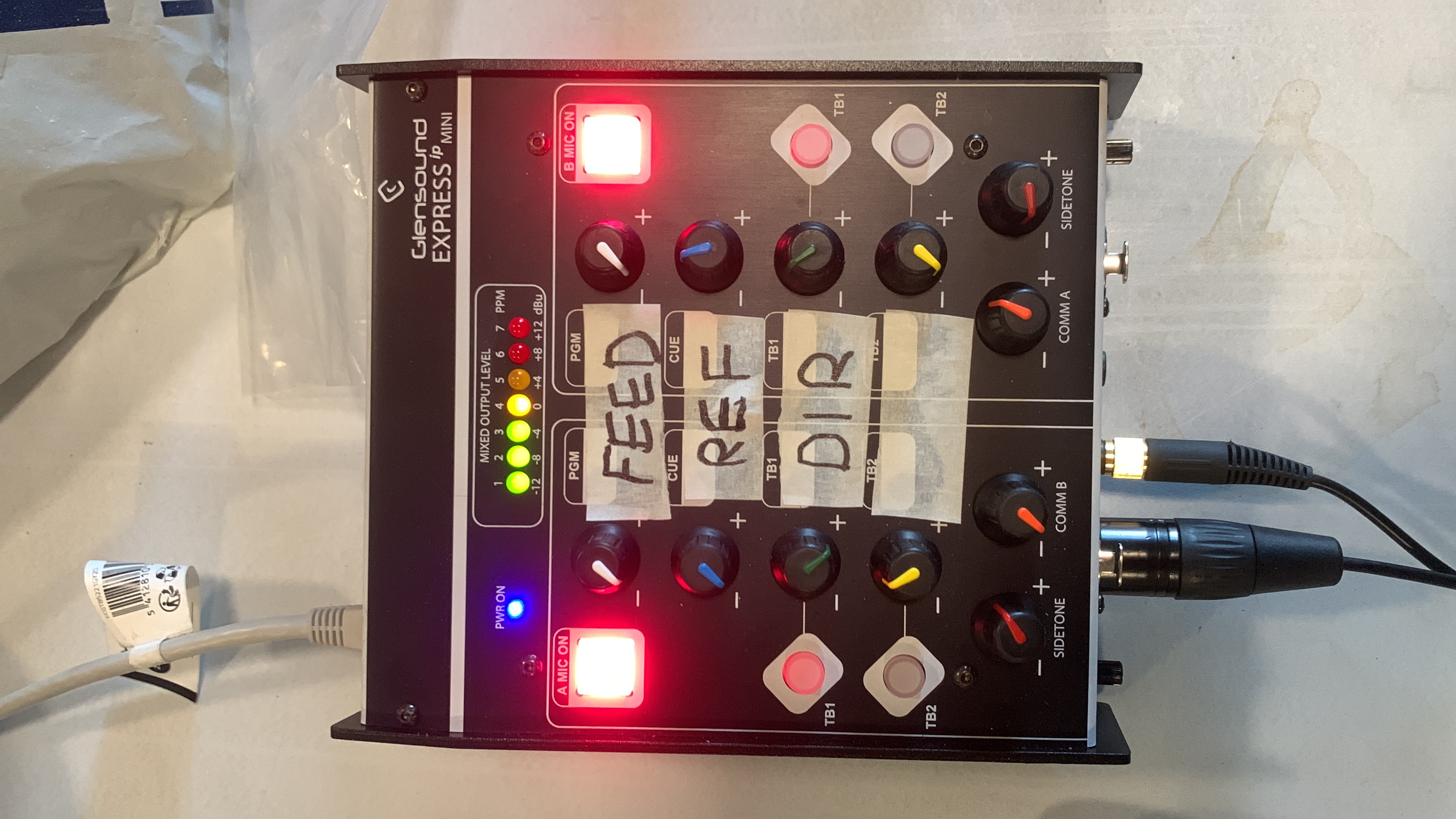 Glensound express ip mini –selostuskonsoli