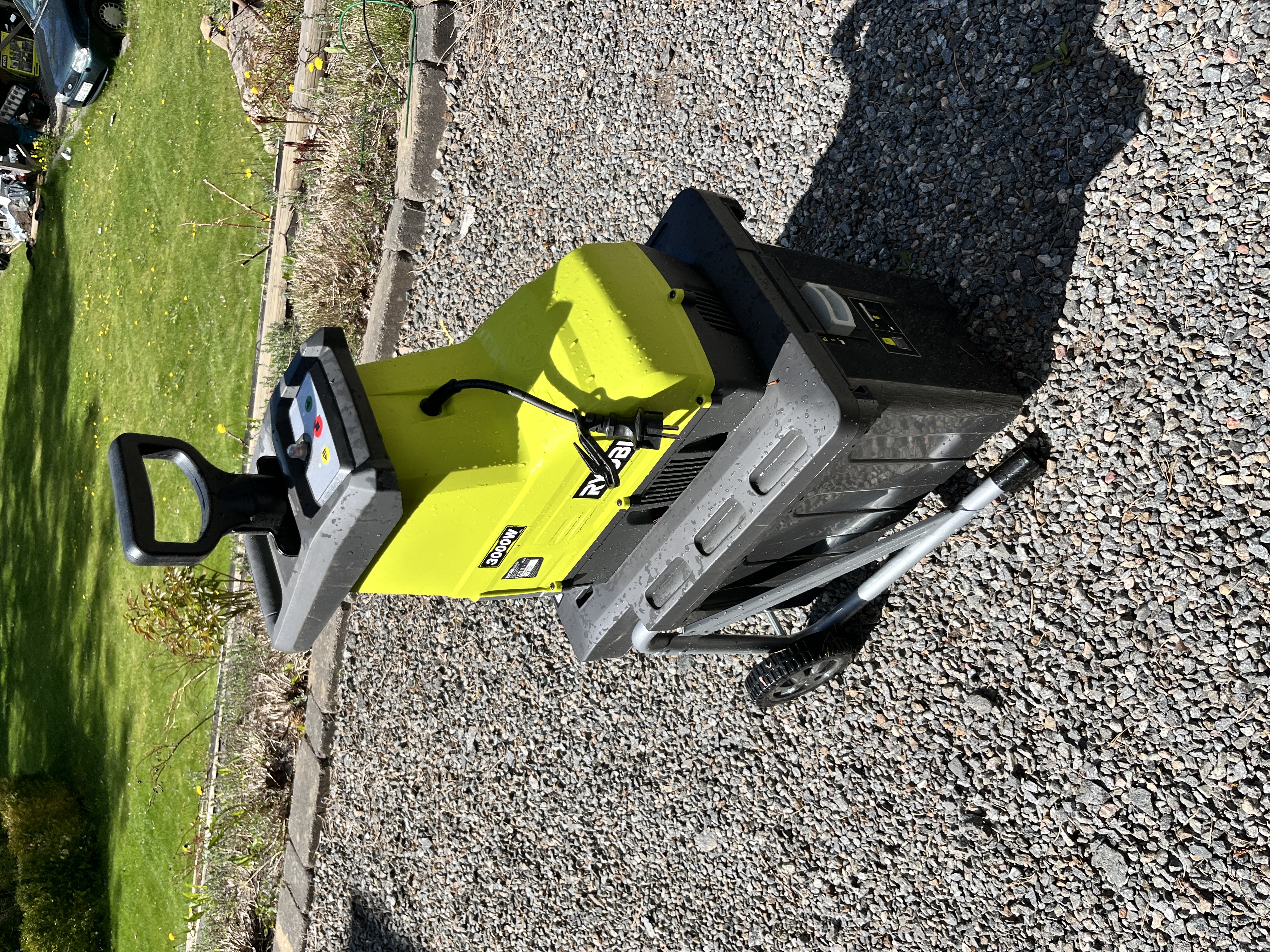 Ryobi kompostkvarn 3000w – tyst & kraftfull 🌿 