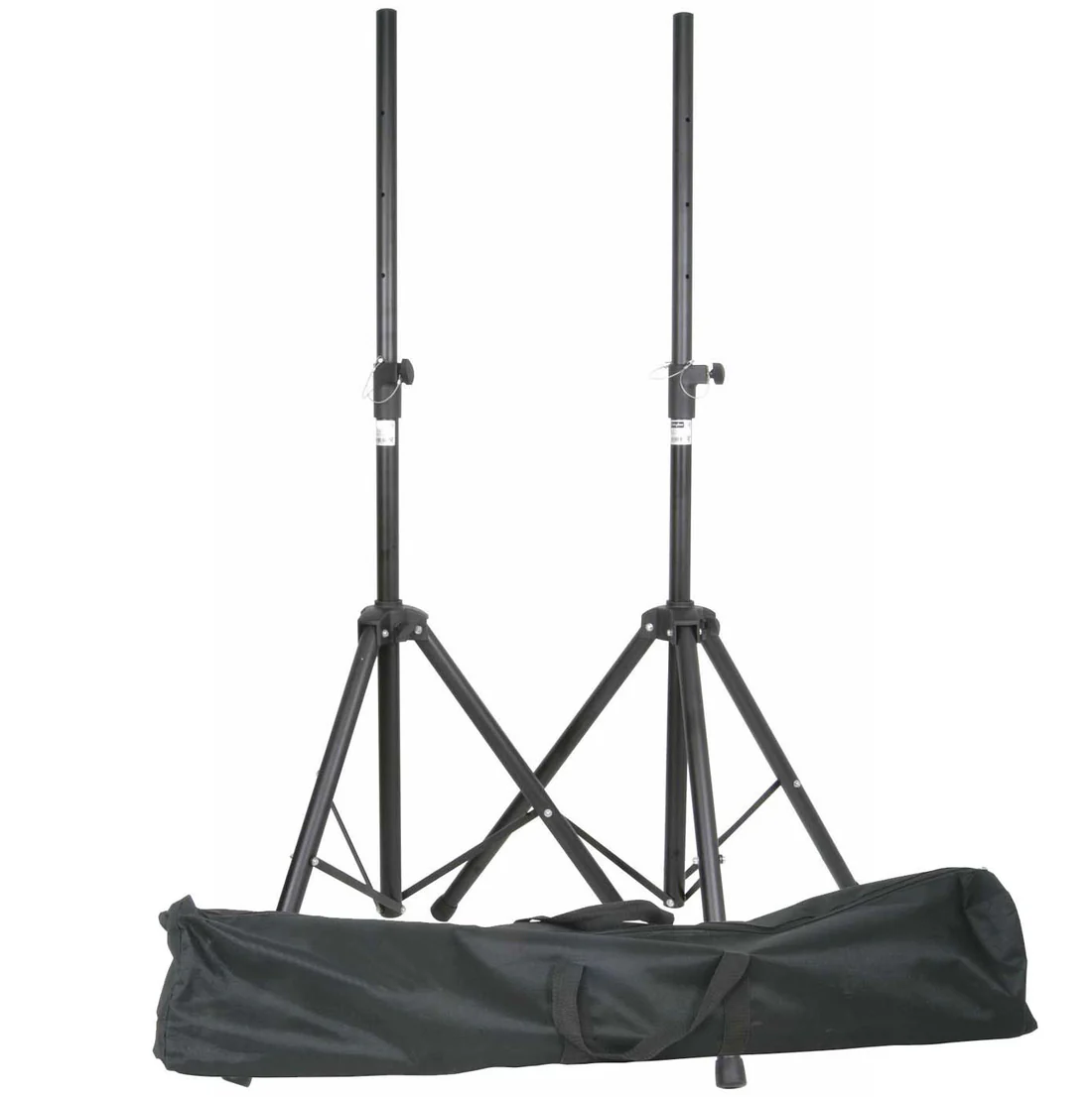 Qtx speaker stand kit with bag