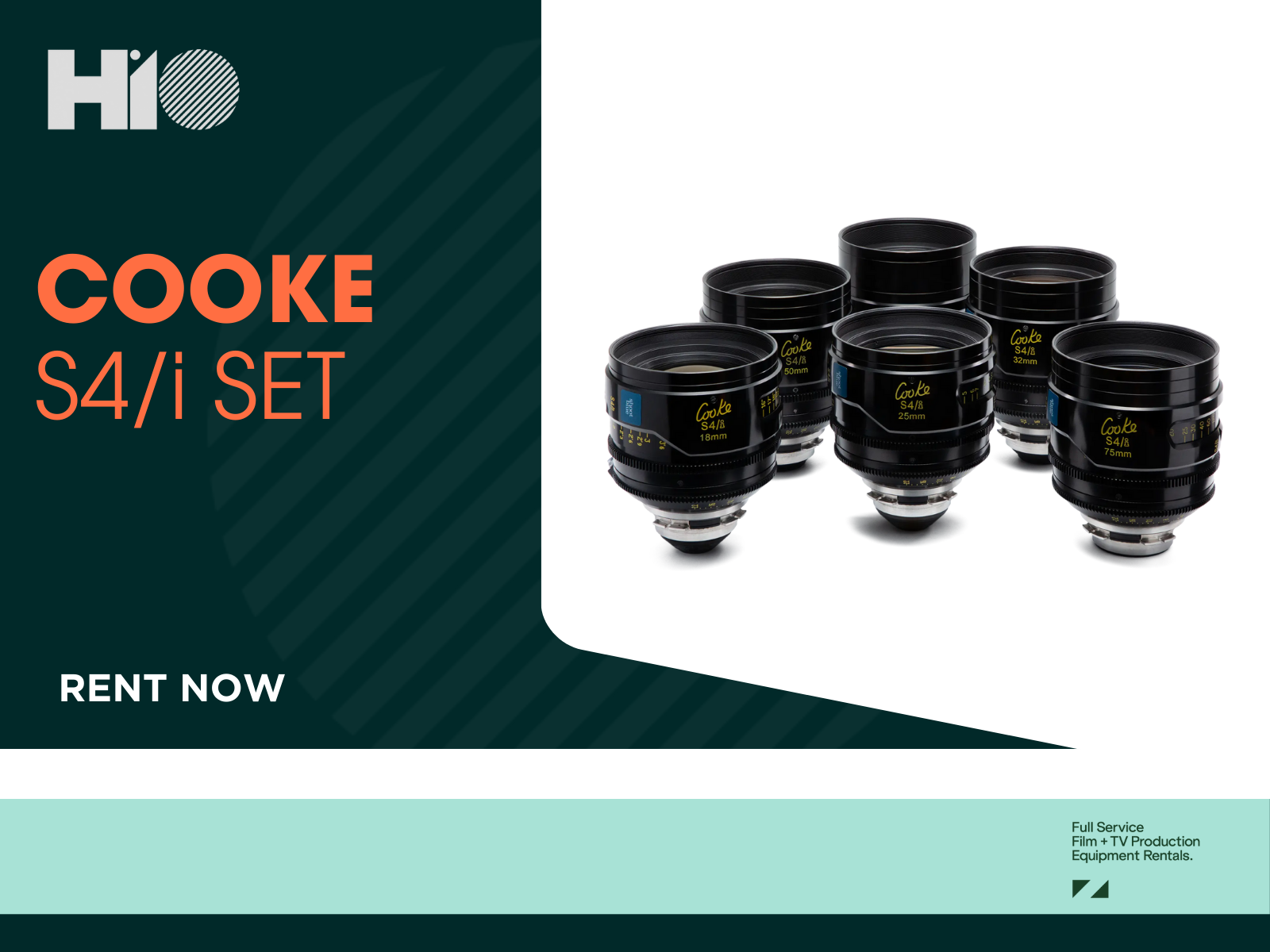 Cooke s4/i set