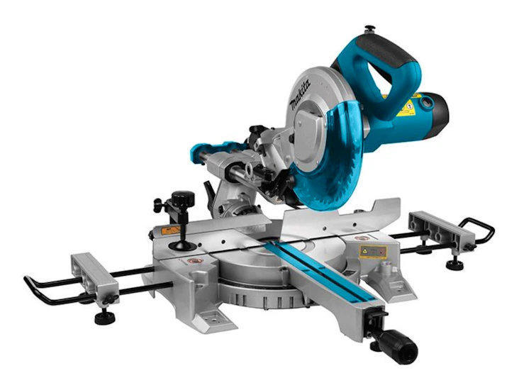 Makita ls0815fln med stanley fatmax-stativ
