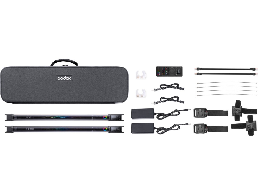 2x godox tl60 rgb light tubes