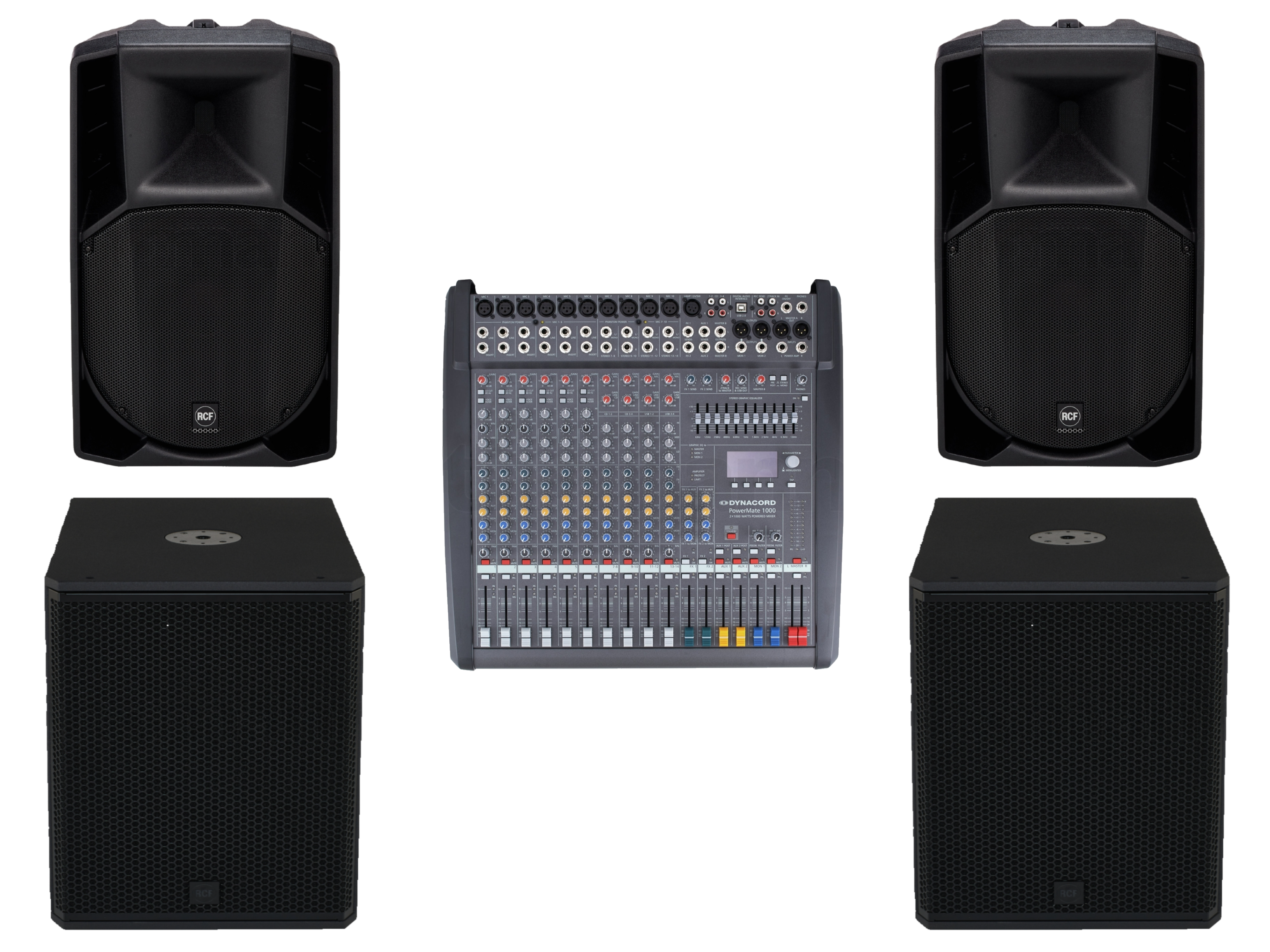 Ljudpaket xl-2 100-150 pers