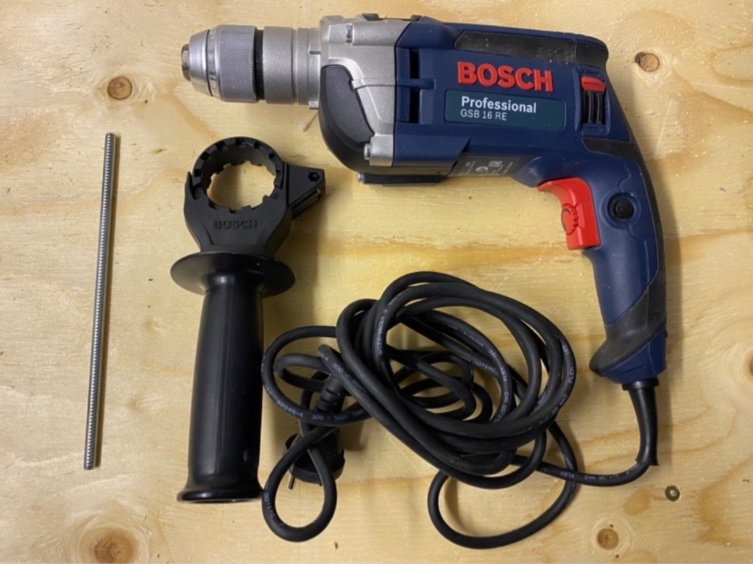 Bosch professional gsb 16 re borrmaskin
