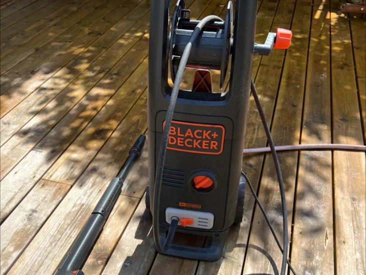 Black & decker høytrykkspyler