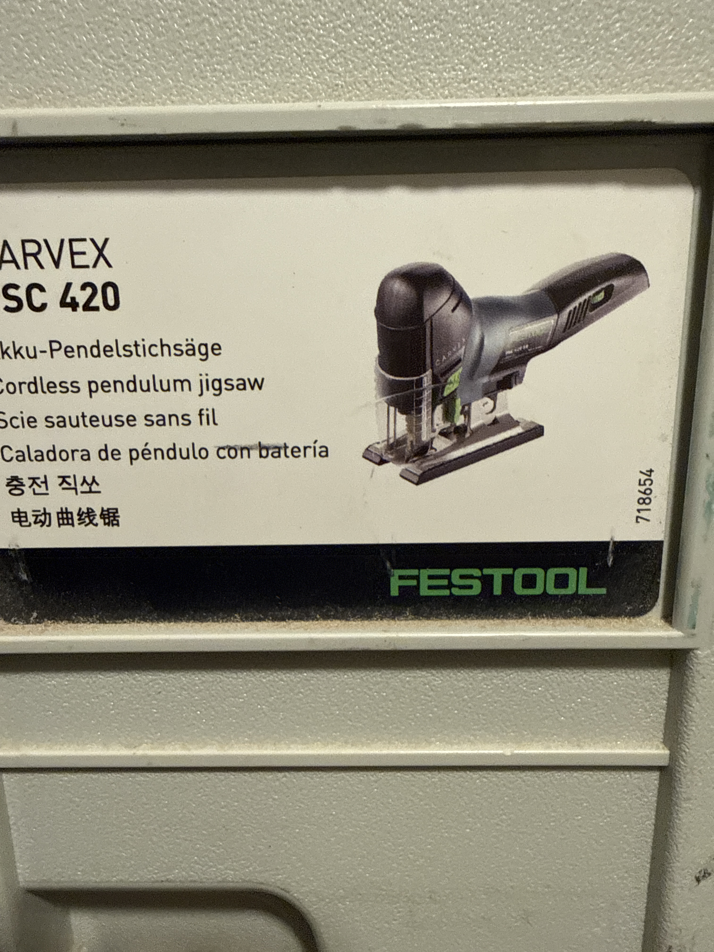 Festool carvex psc 420