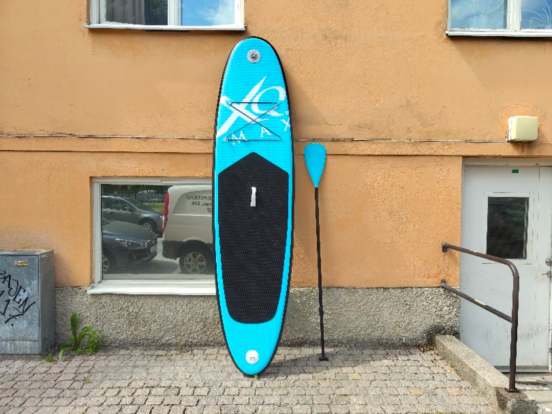 Xq max uppblåsbar paddelbräda (sup) inkl. flytväst 