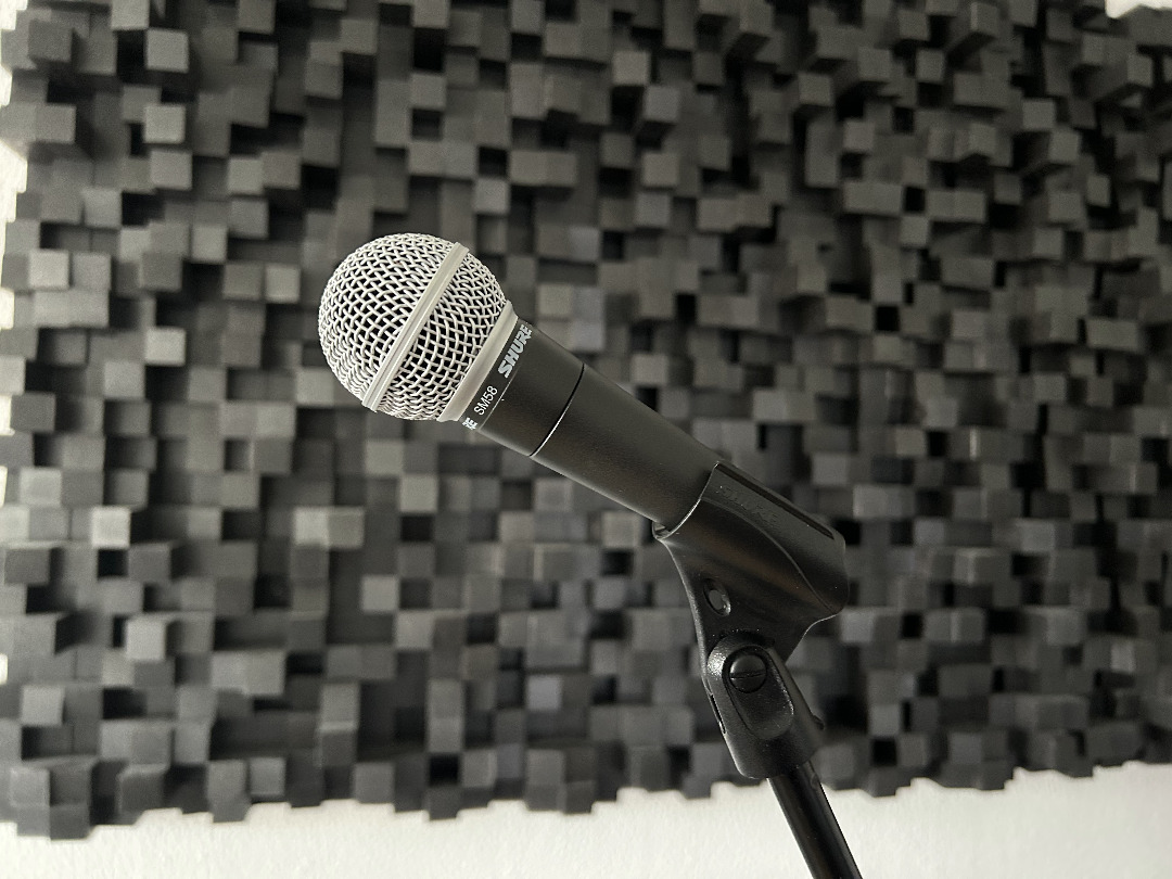 Shure sm58 med eller utan stativ