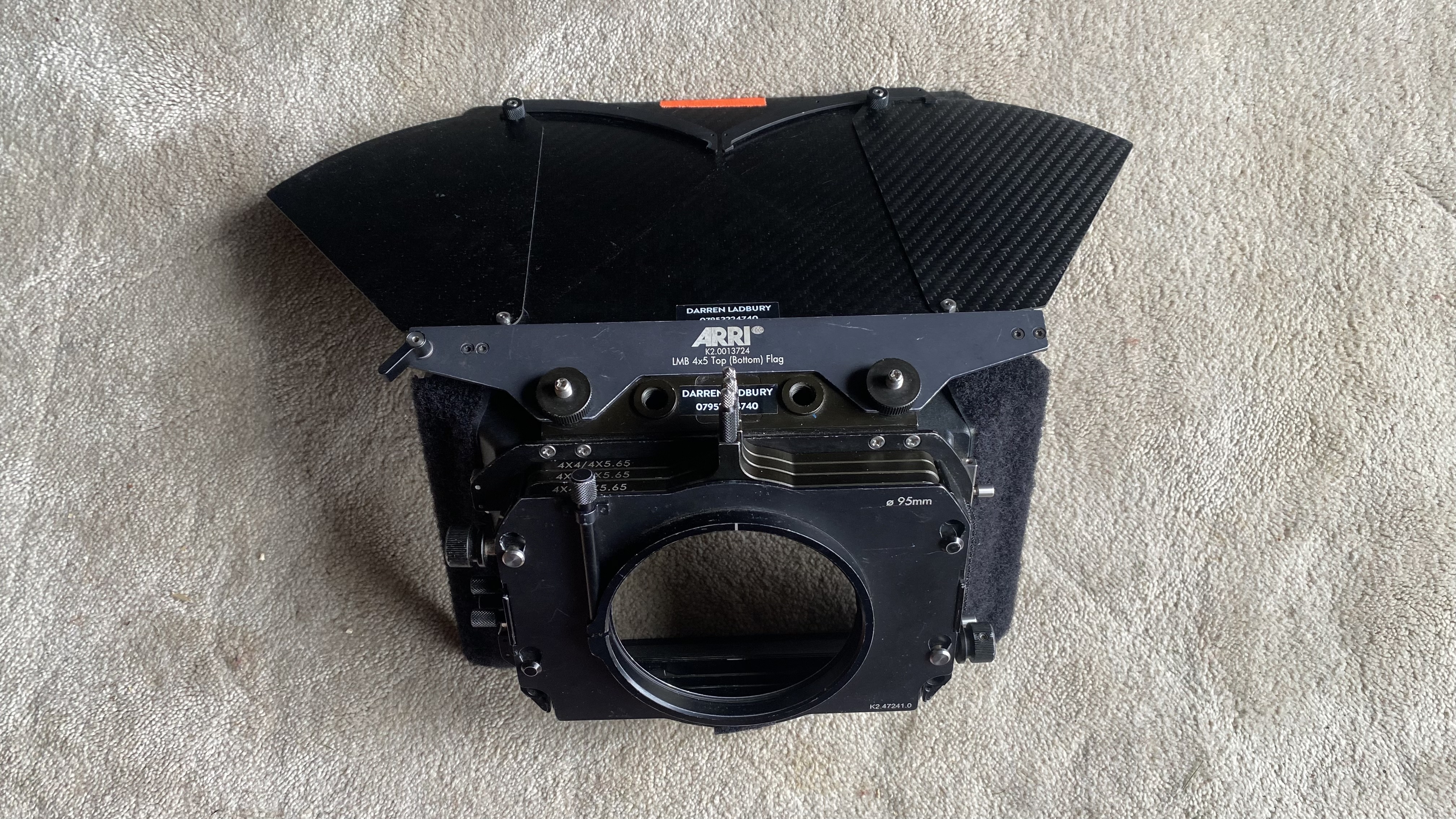 Arri clip on mattebox/ rail mattebox with filters
