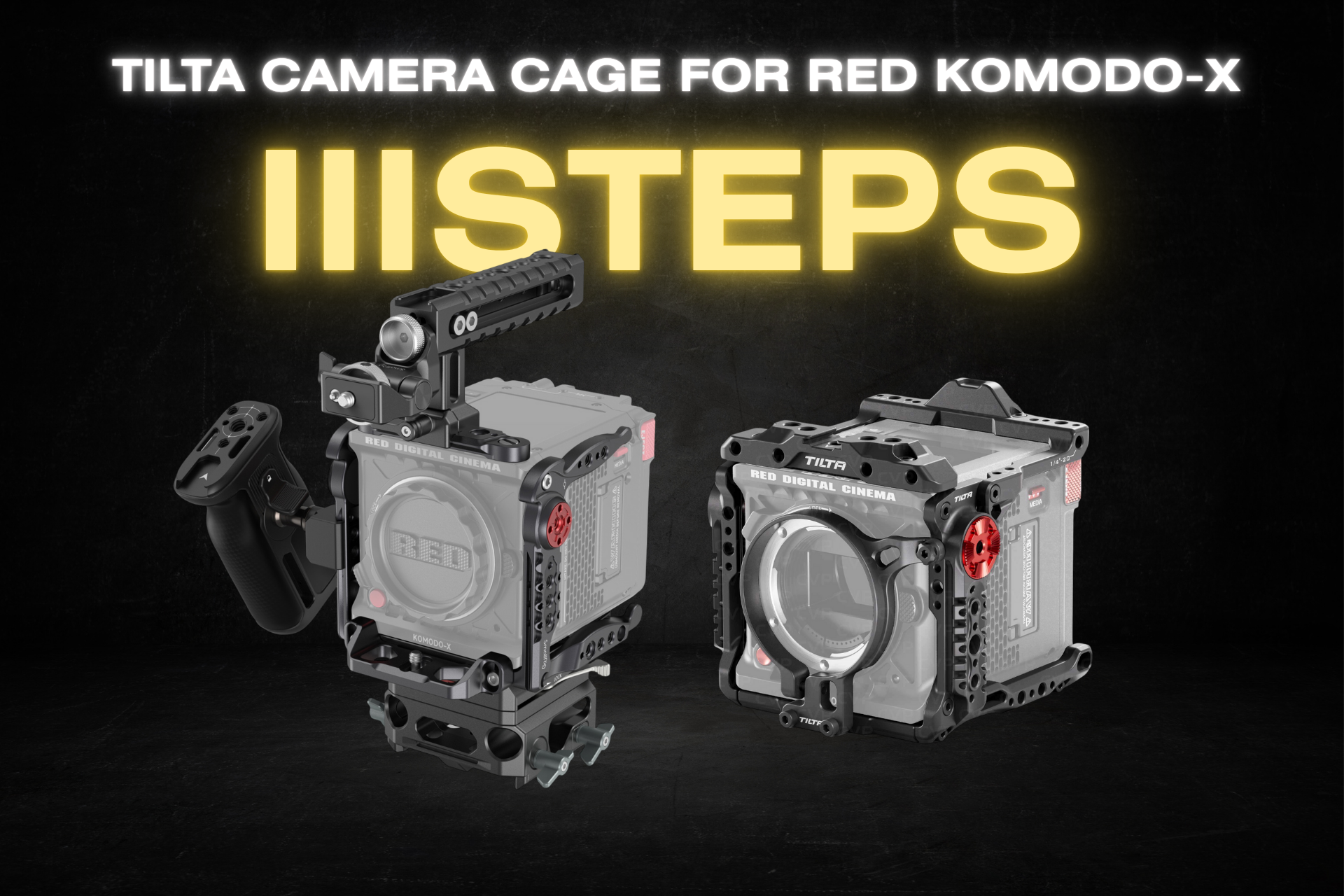 Tilta camera cage for red komodo-x