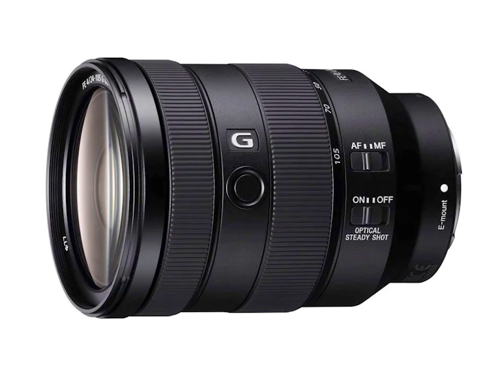 Sony fe 24-105mm f/4 g oss optisk stabilisering e-mount