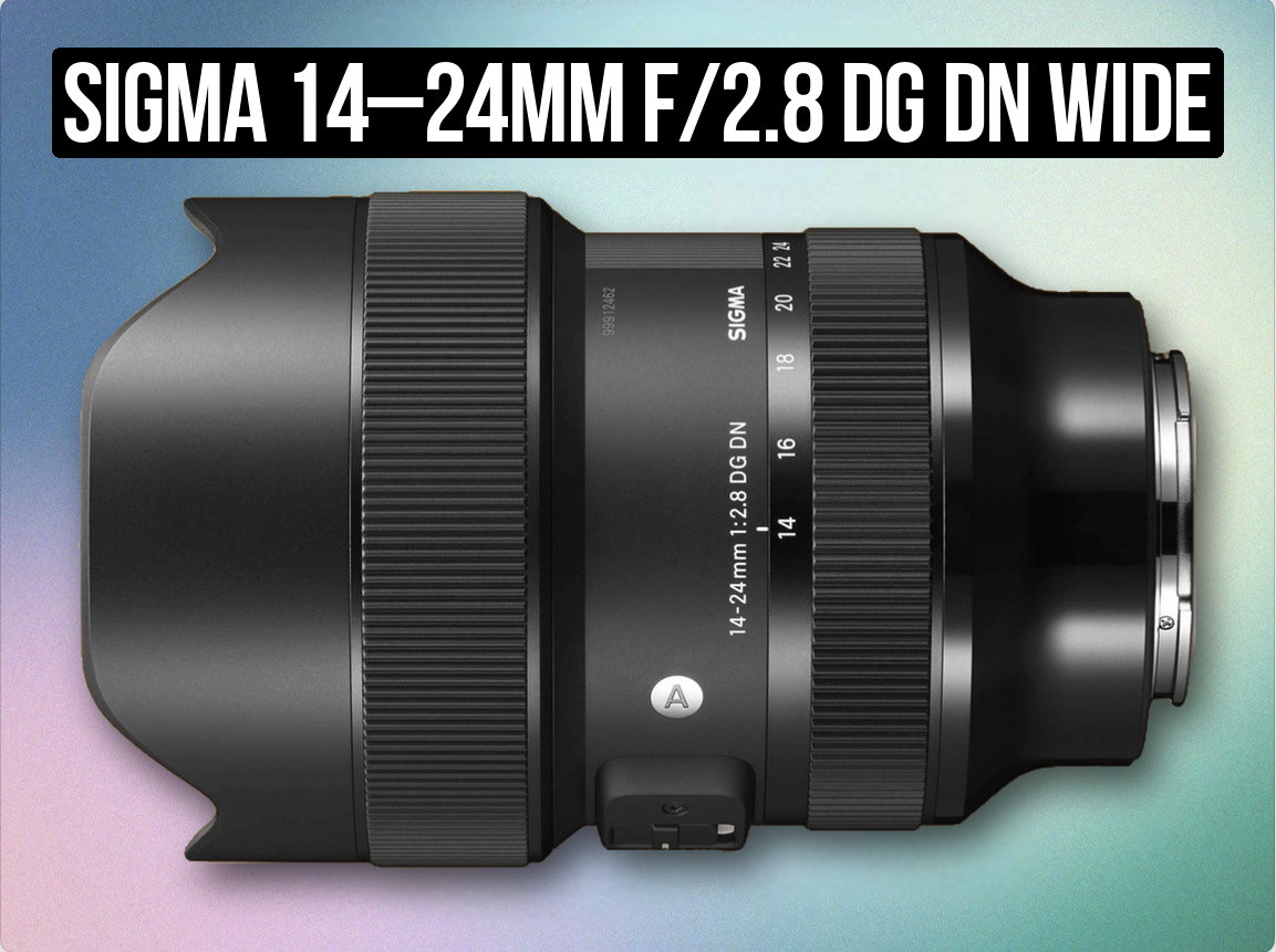 Sigma 14–24mm f/2.8 dg dn wide zoom lens (sony e-mount) | ultra wide angle full frame lens for video & photography (like “sony 12–24mm gm”)