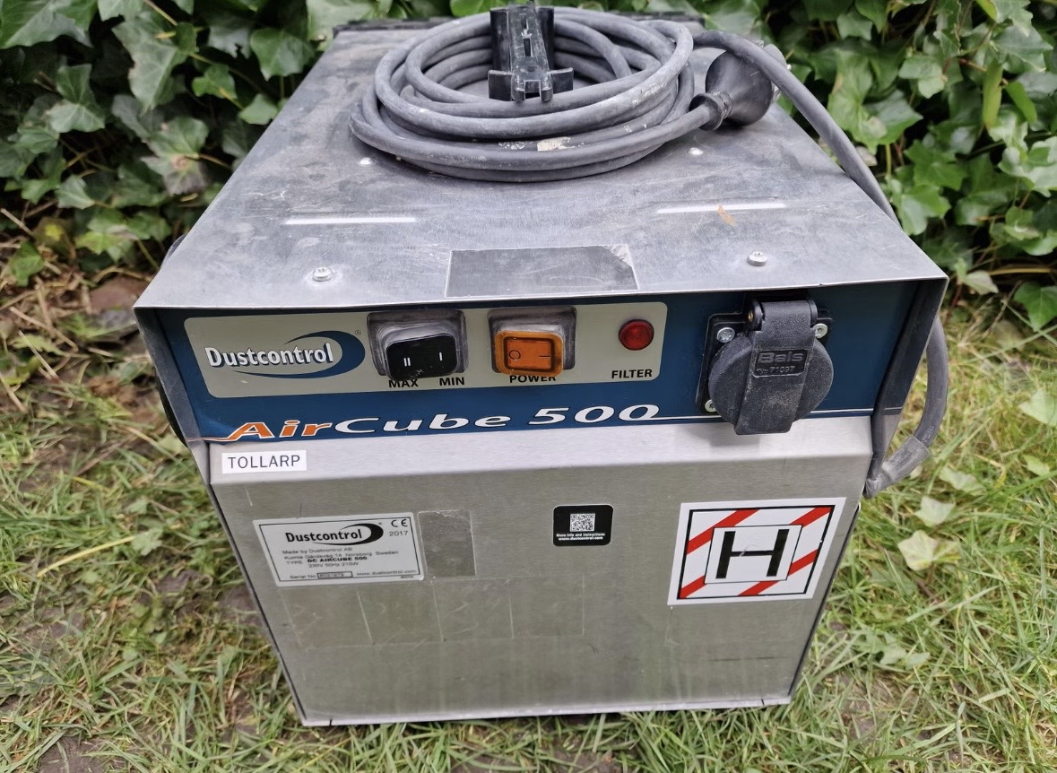 Dammfälla- dustcontrol dc aircube 500 luftrenare