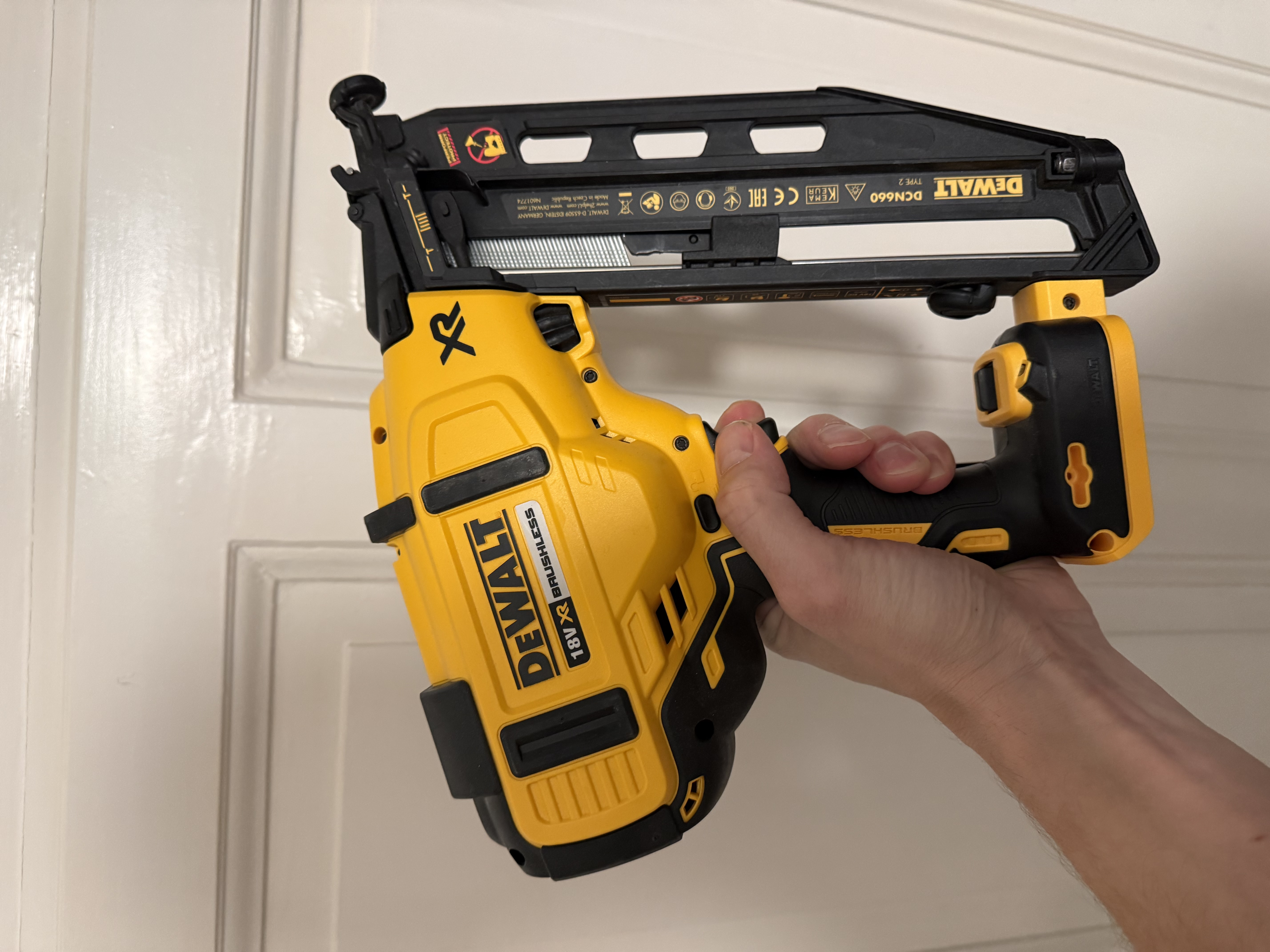 Dewalt dcn660 batteridrevet dykkertpistol
