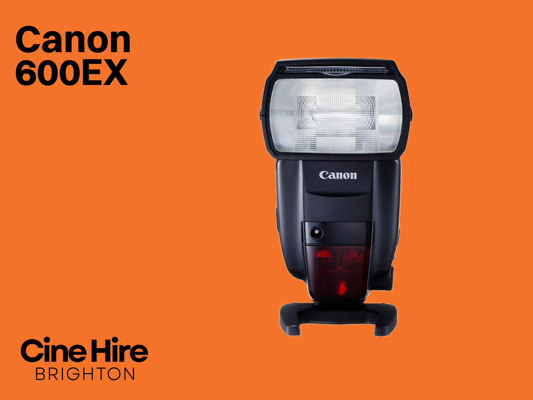 Canon 600ex speedlite flash