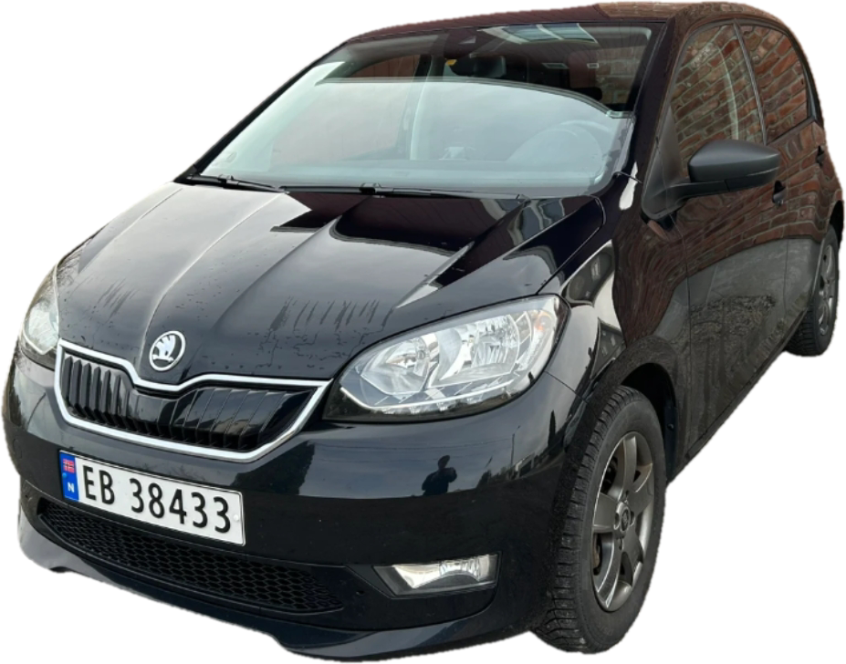 🚗 skoda citigo (elbil) – perfekt ved flesland ✈️