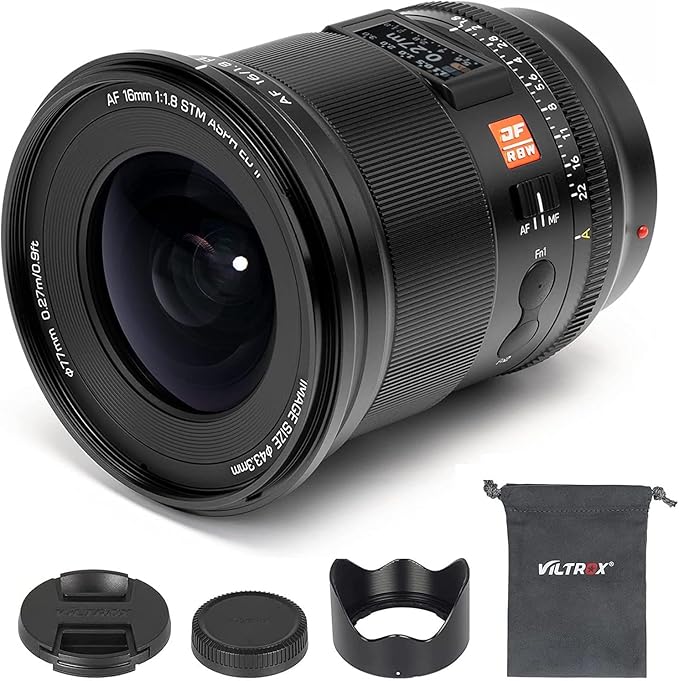 Viltrox 16mm f/1.8 – ultra-wide fast prime | sony e-mount