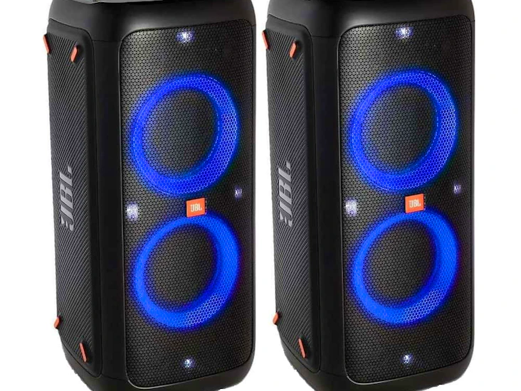 2x jbl partybox 310 speakers