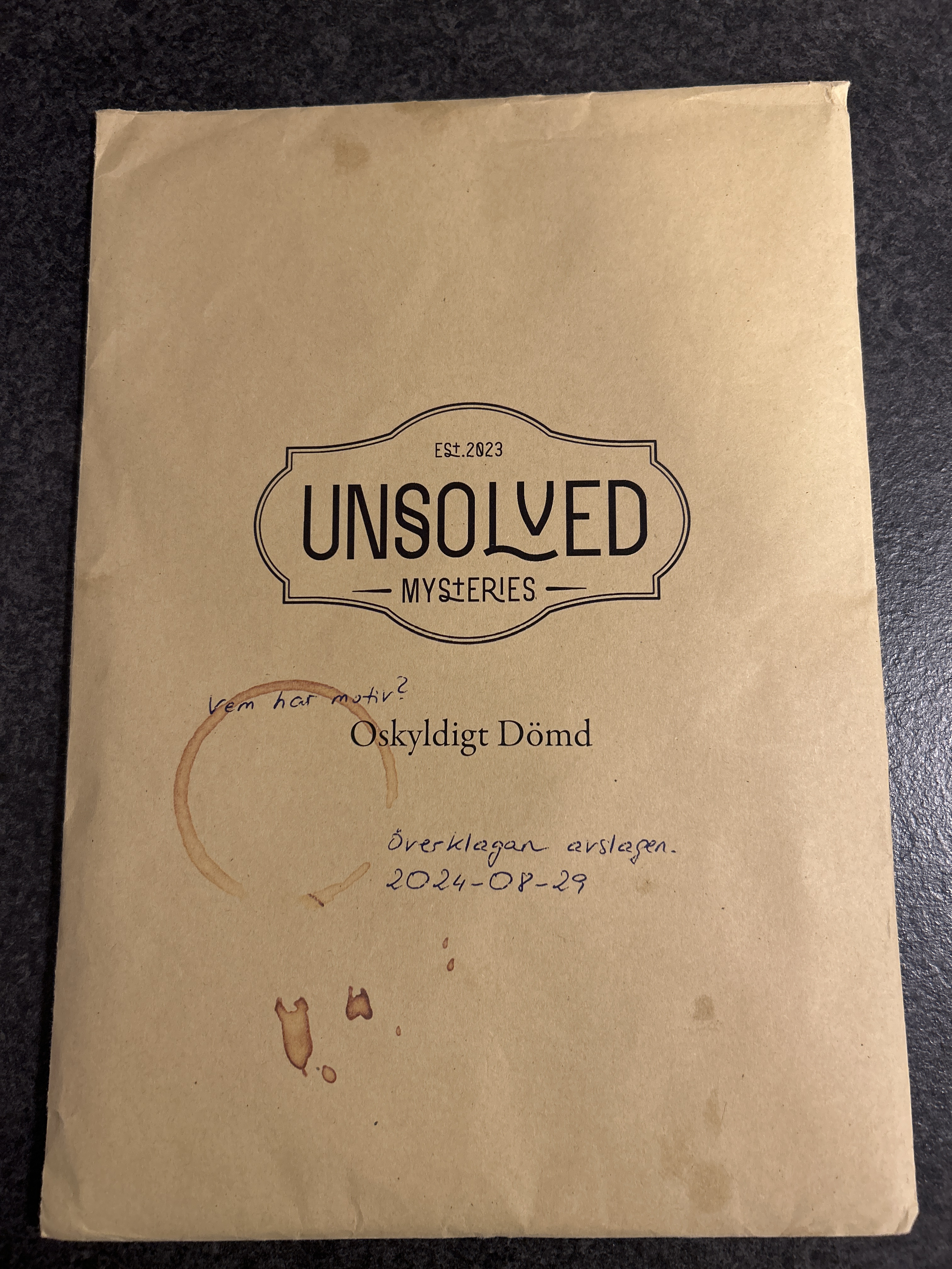 Hidden reality/ undolved - oskyldigt dömd 