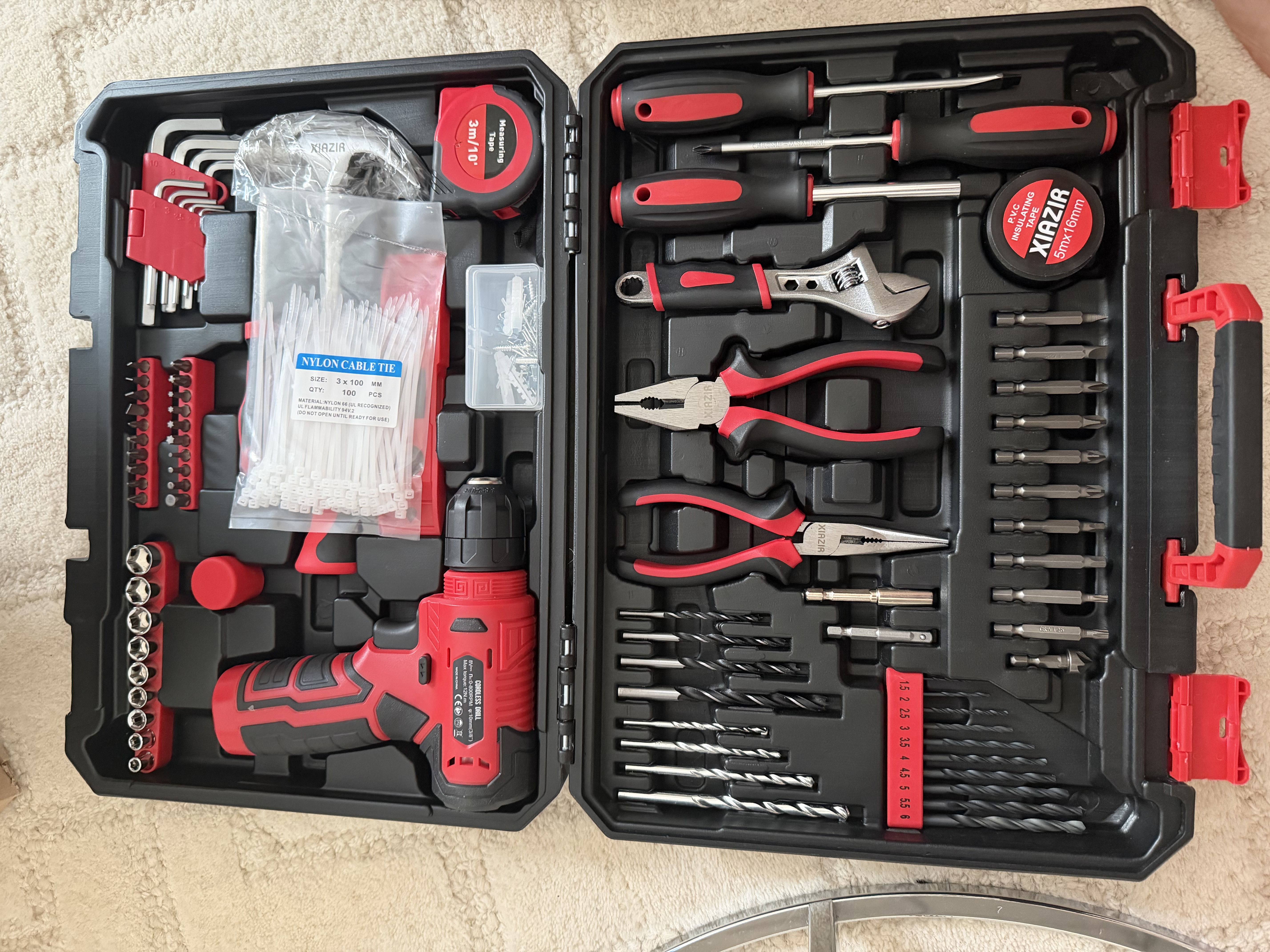 Drill driver tool kit 
