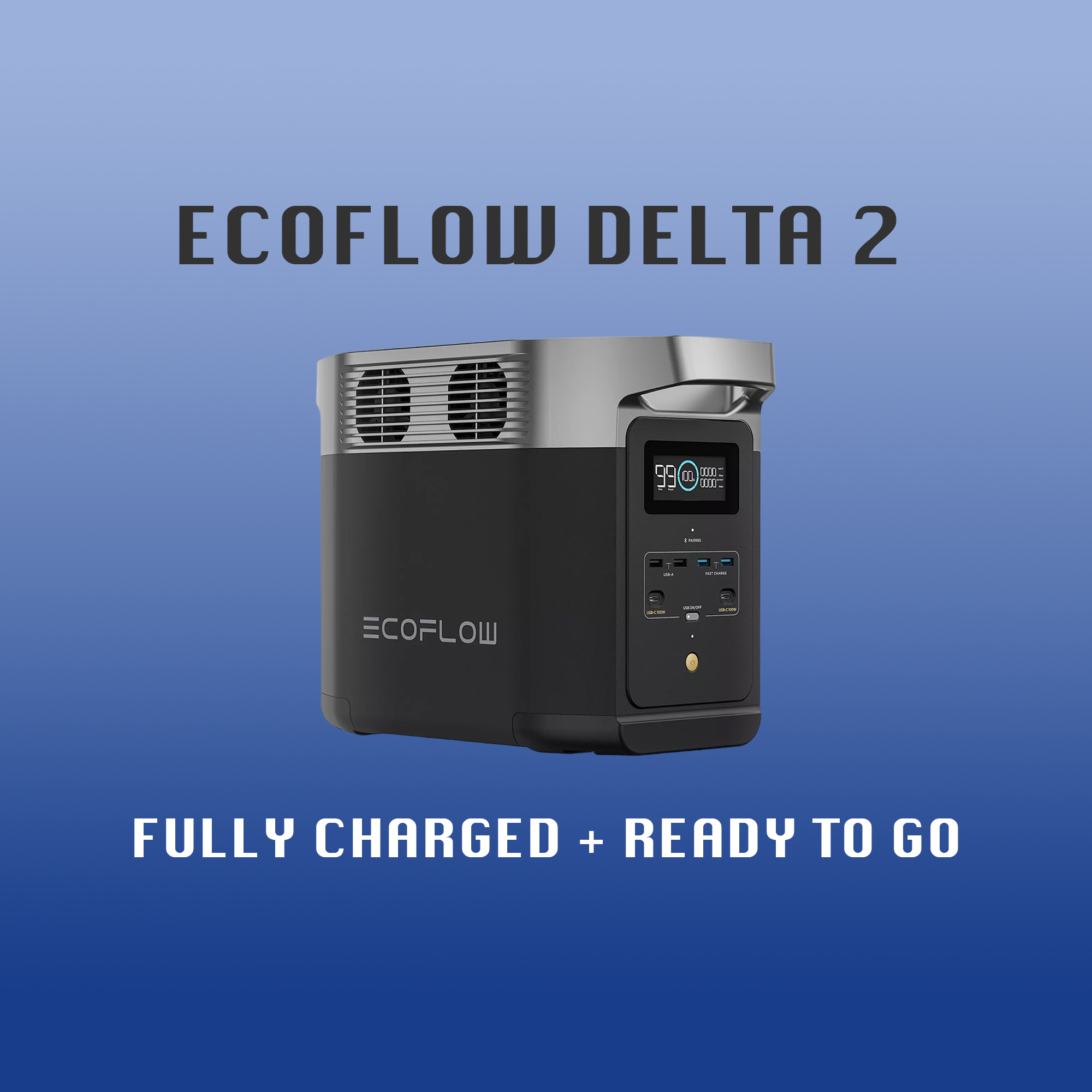 Ecoflow delta max power station / location battery