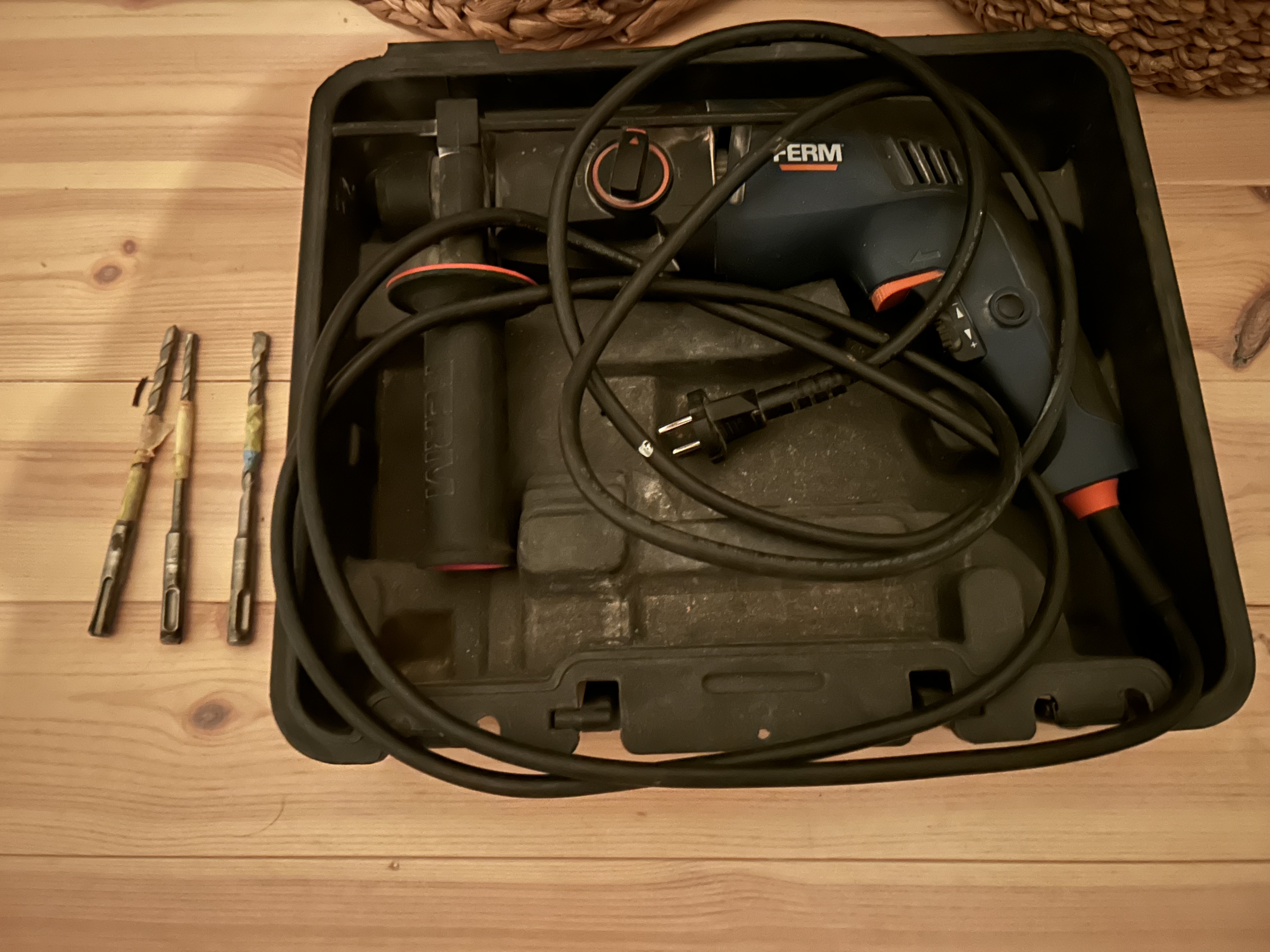 Kraftig slaggborr /borrhammare