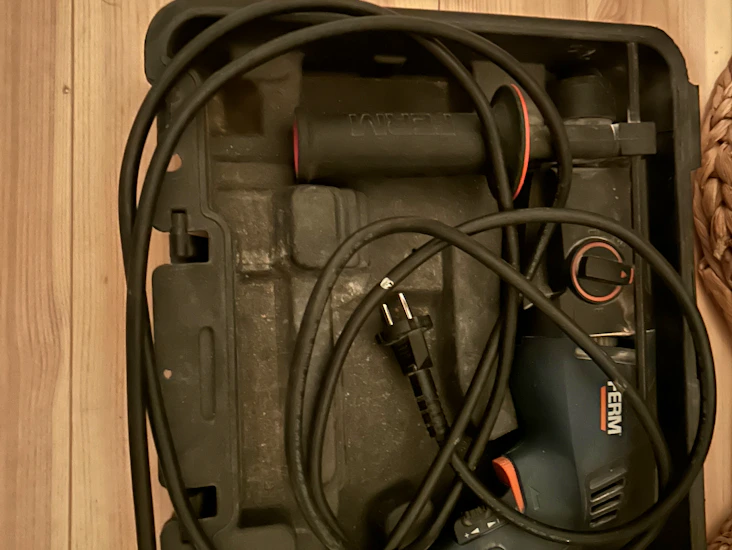 Kraftig slaggborr /borrhammare