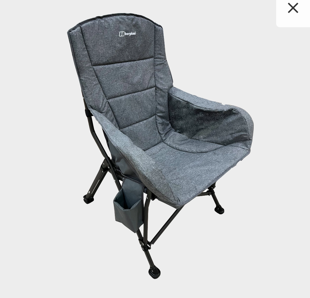 Berghaus freeform comfort camping chair 
