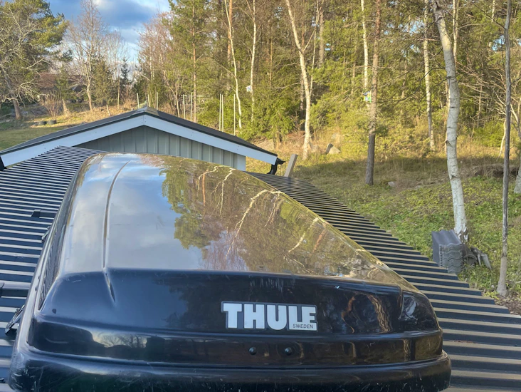 Takbox thule med nyckellås