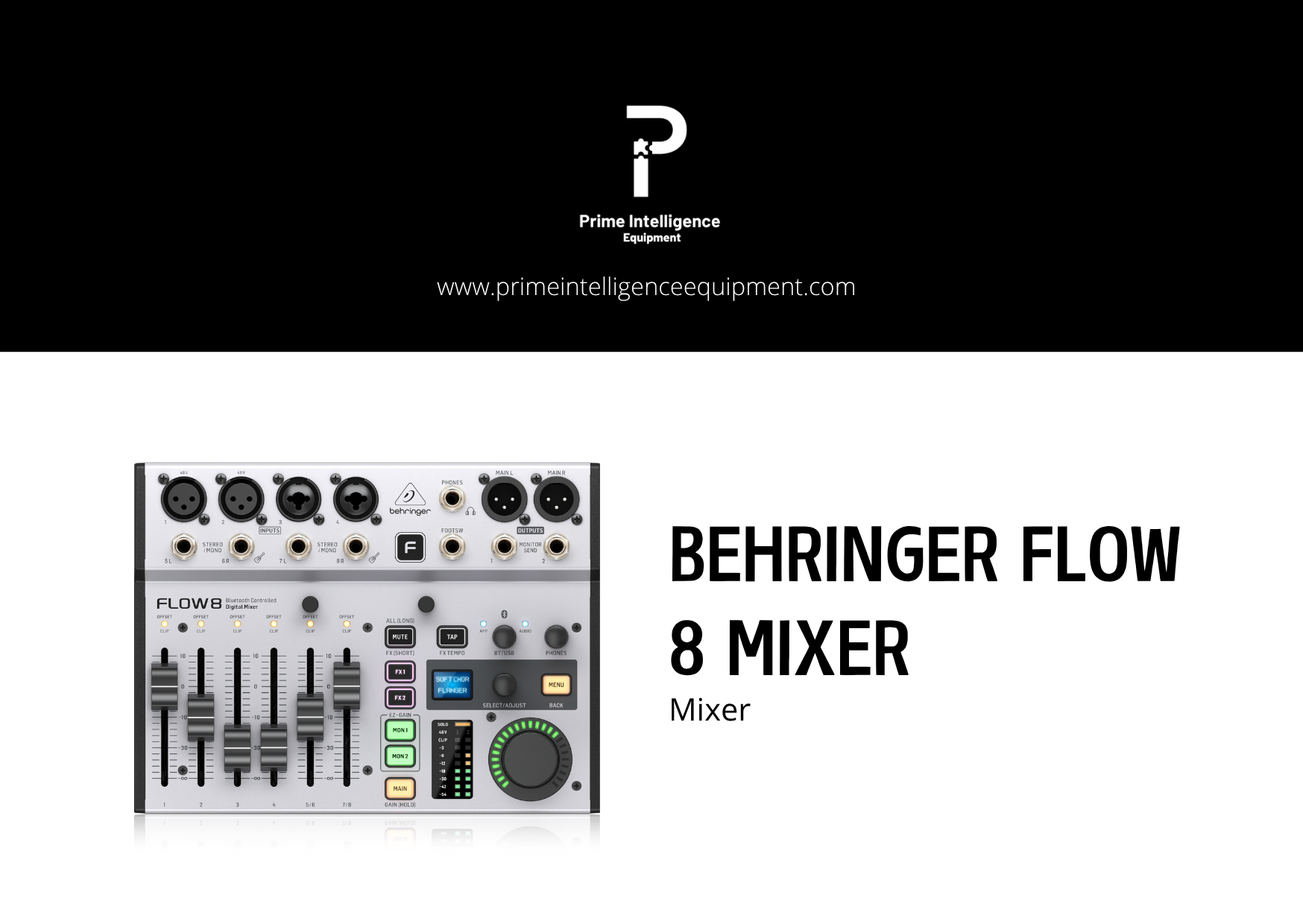 Behringer flow 8 - digital mixer