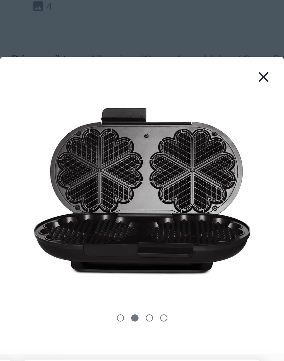 Vaffeljern fra wilfa