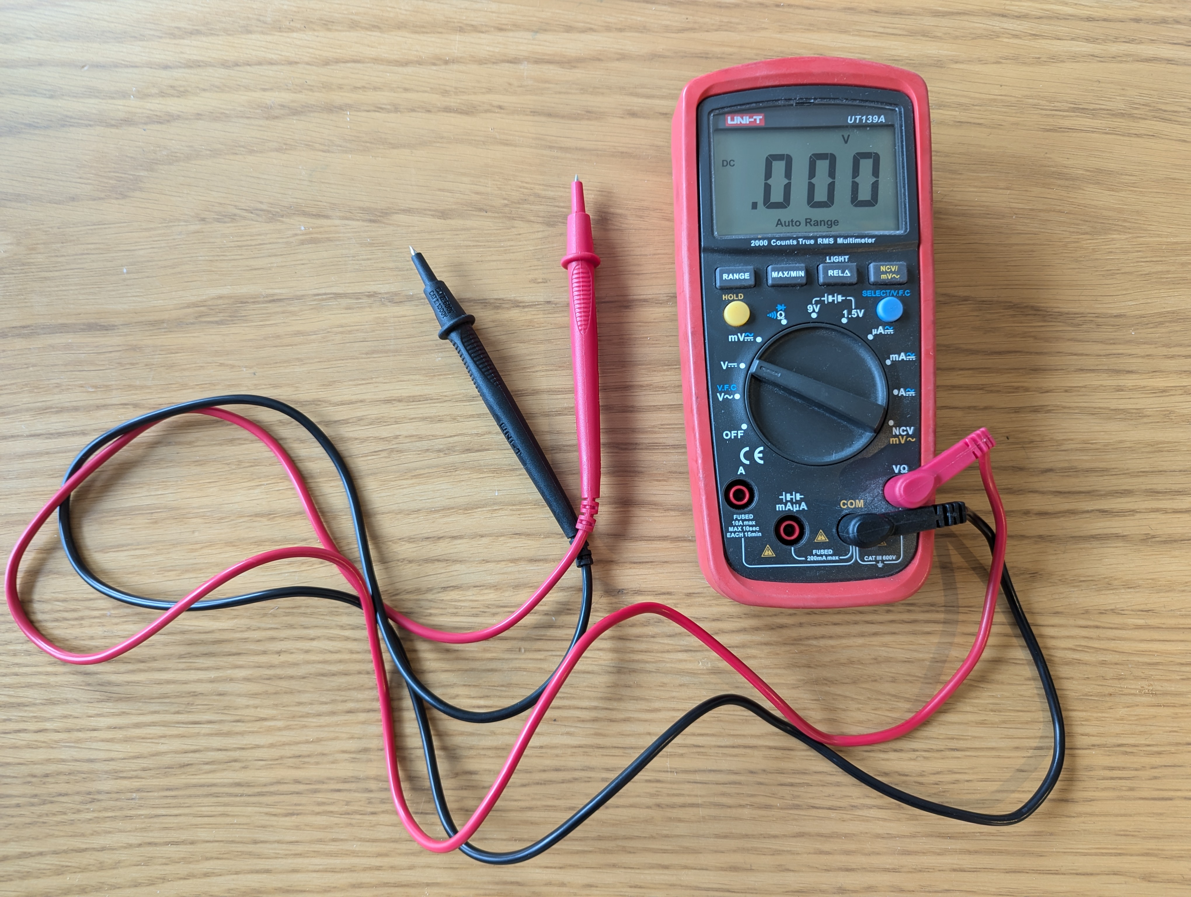 Uni-t ut139a multimeter