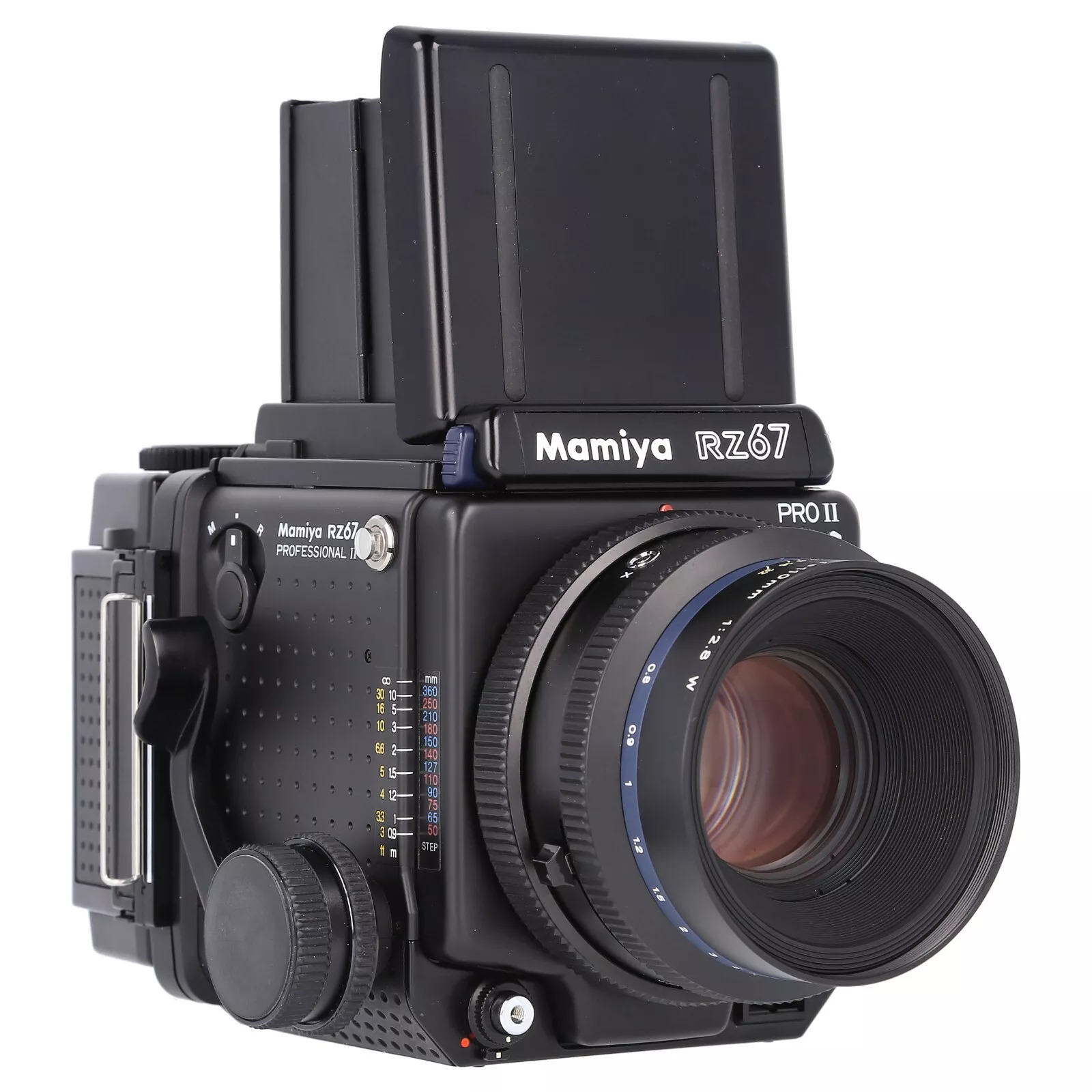 Mamiya rz67 pro ii and 110mm lens medium format film camera