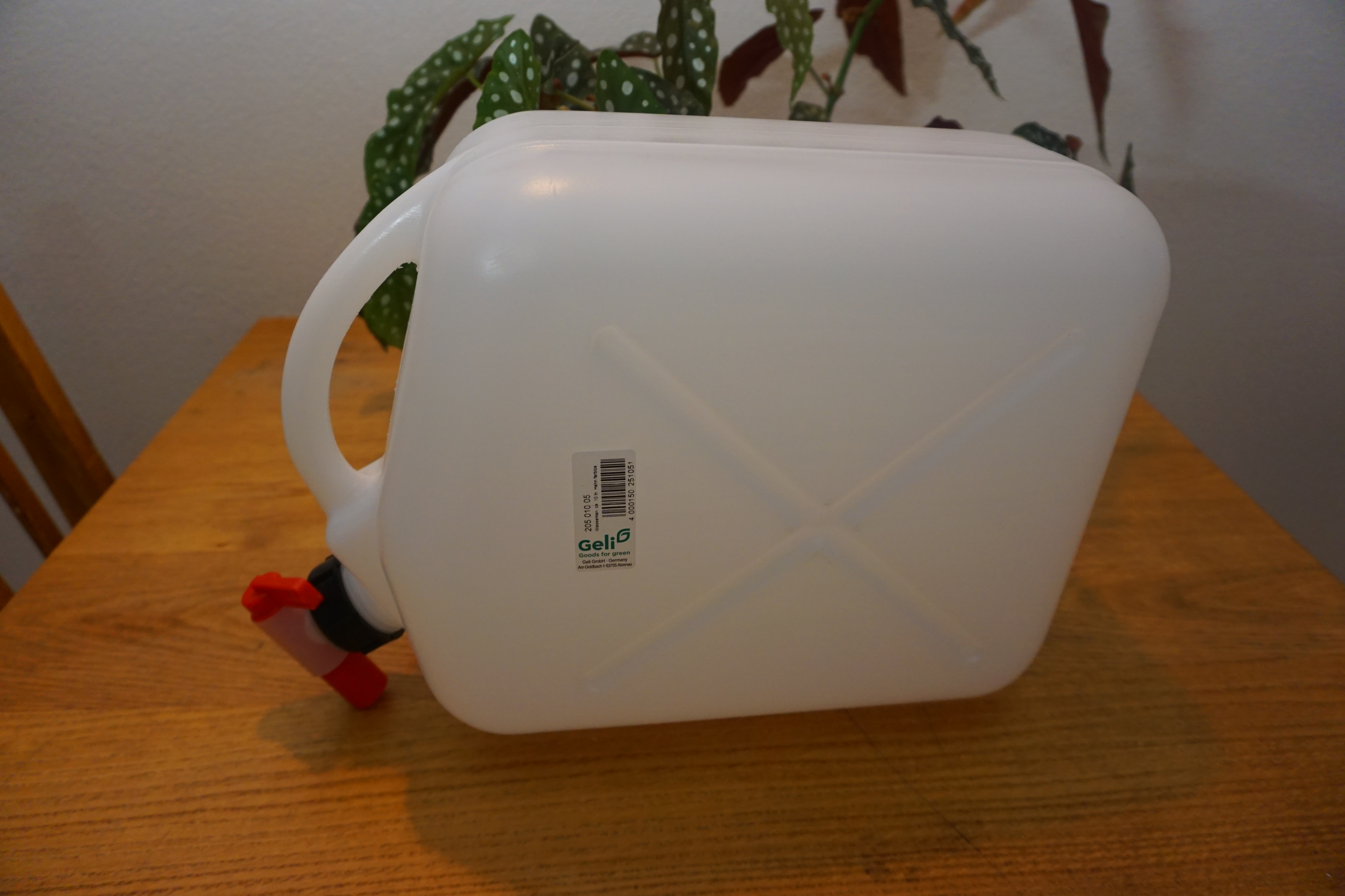 Vattendunk geli 10l med tappningskran