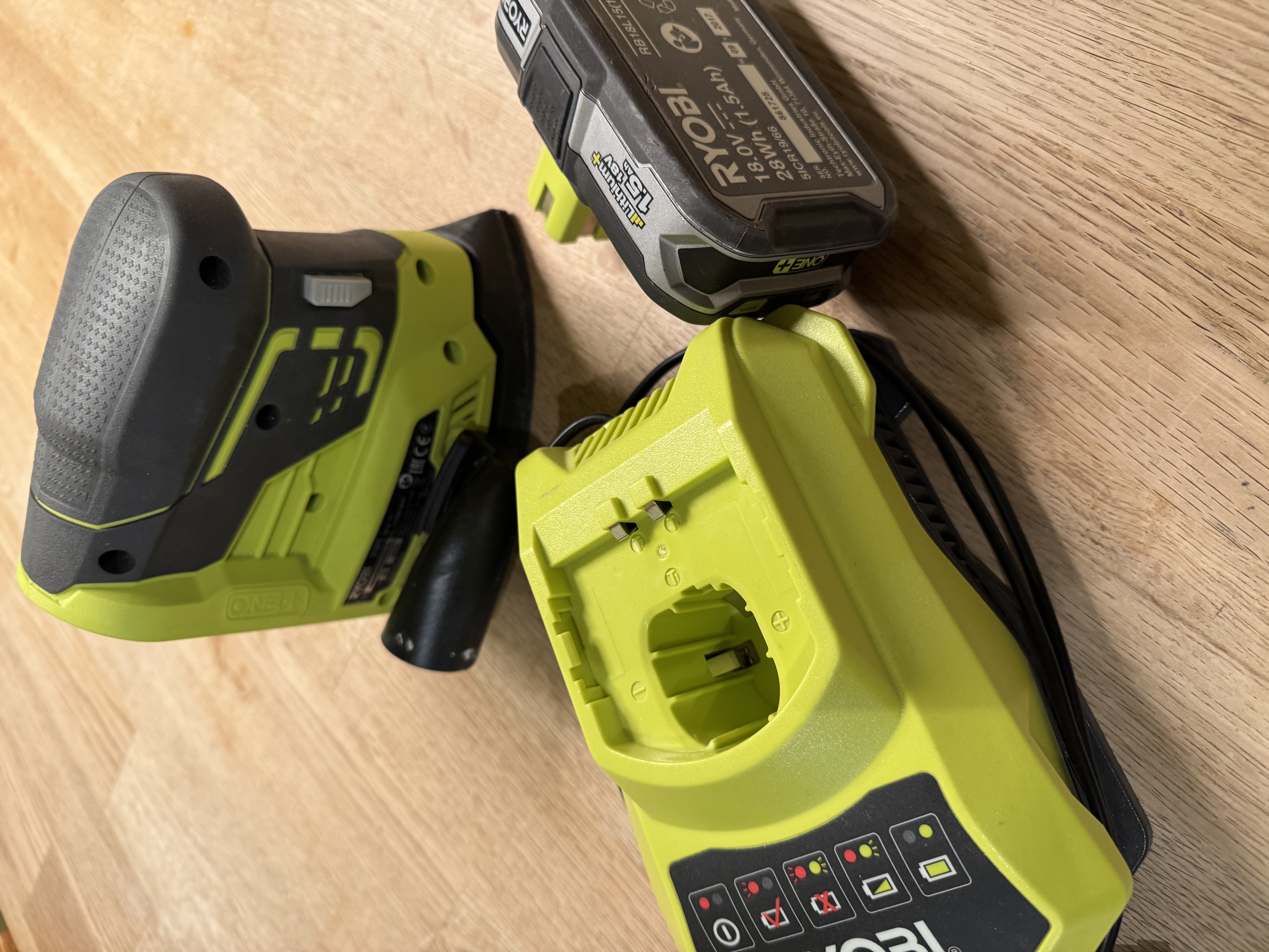 Ryobi pussemaskin (r18ps)