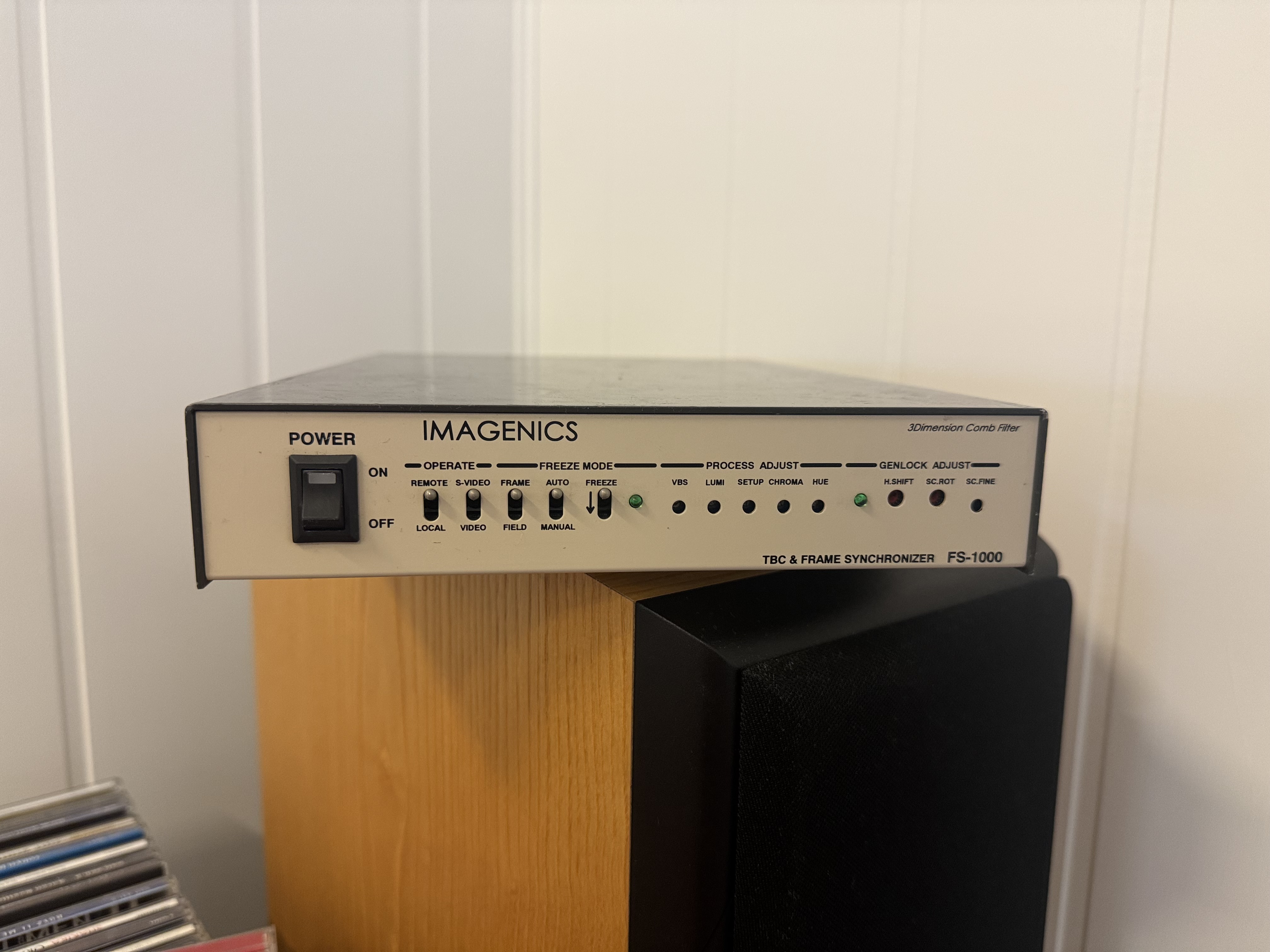 Frame time base corrector (tbc), kun ntsc