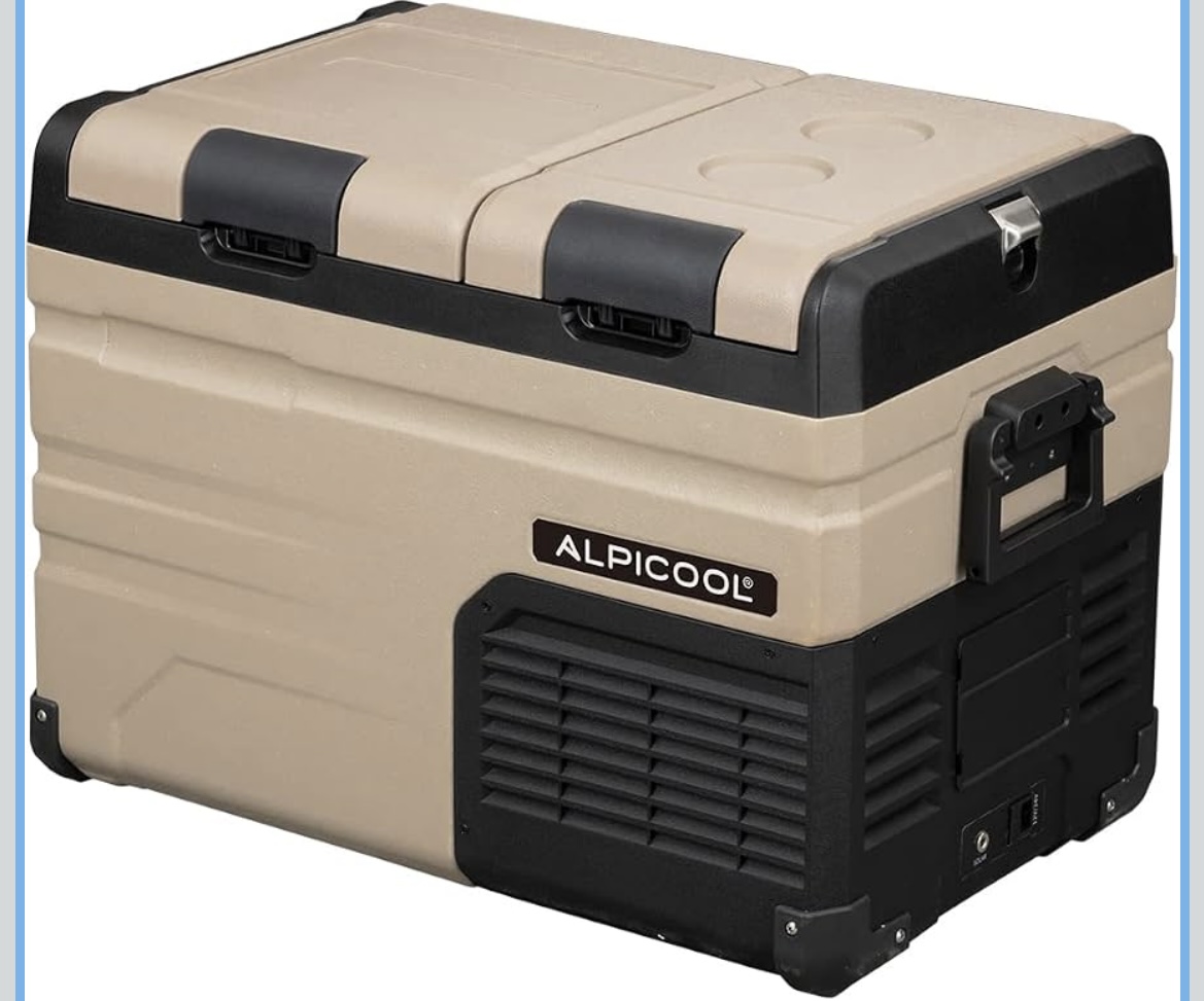 Alpicool ta35 35l car fridge freezer portable