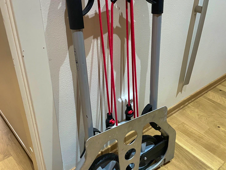 Robust sekketralle | sammenleggbar | inkl. festestrikk!