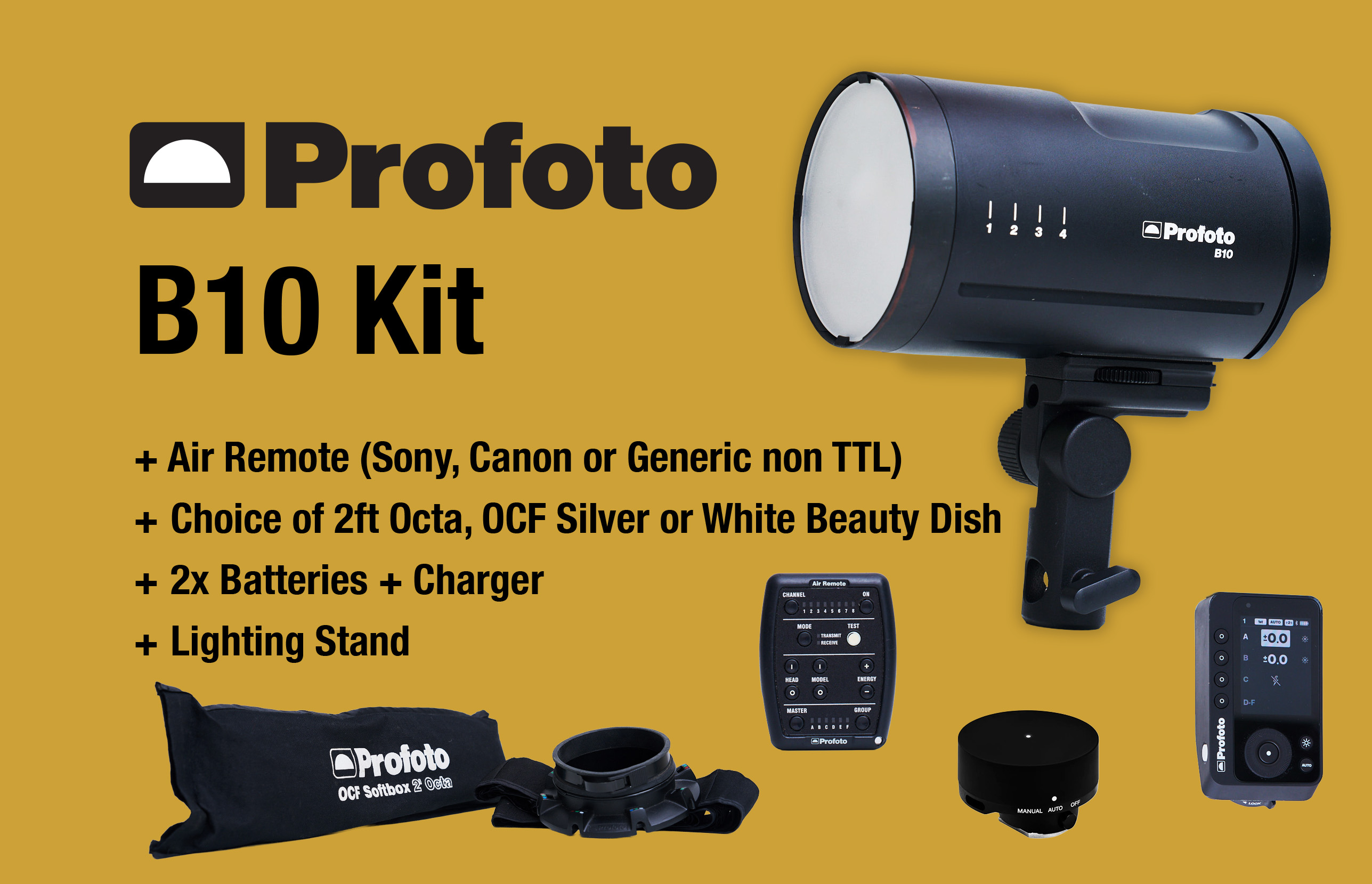Profoto b10 single head kit