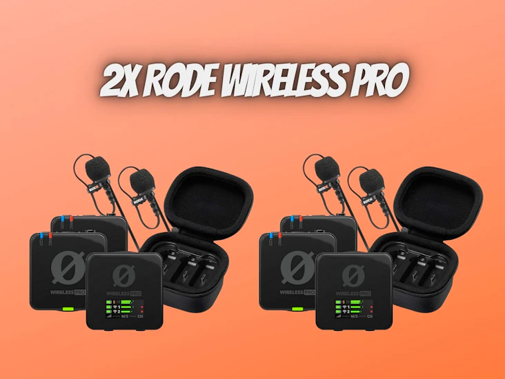 2x rode wireless pro kit