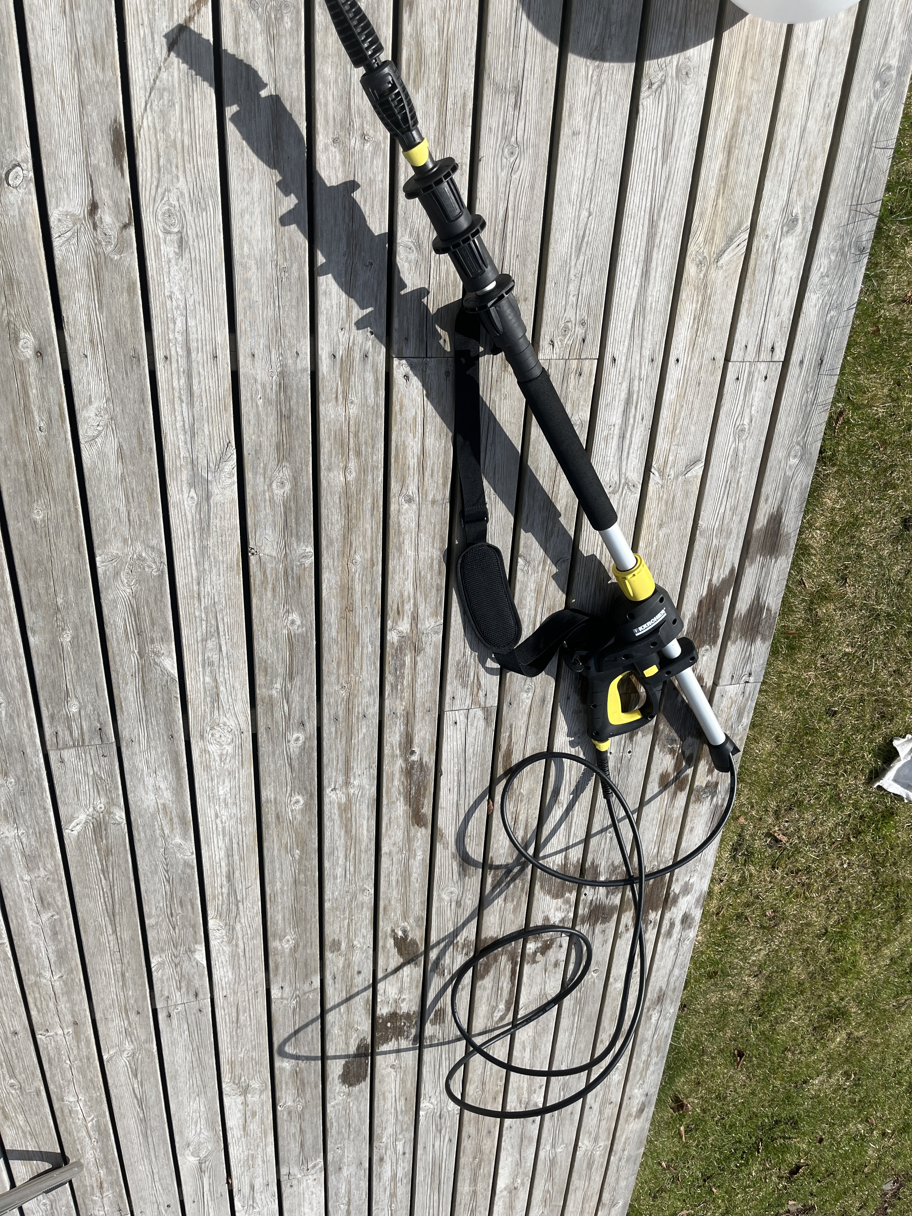 Kärcher teleskoplanse + vaskebørste