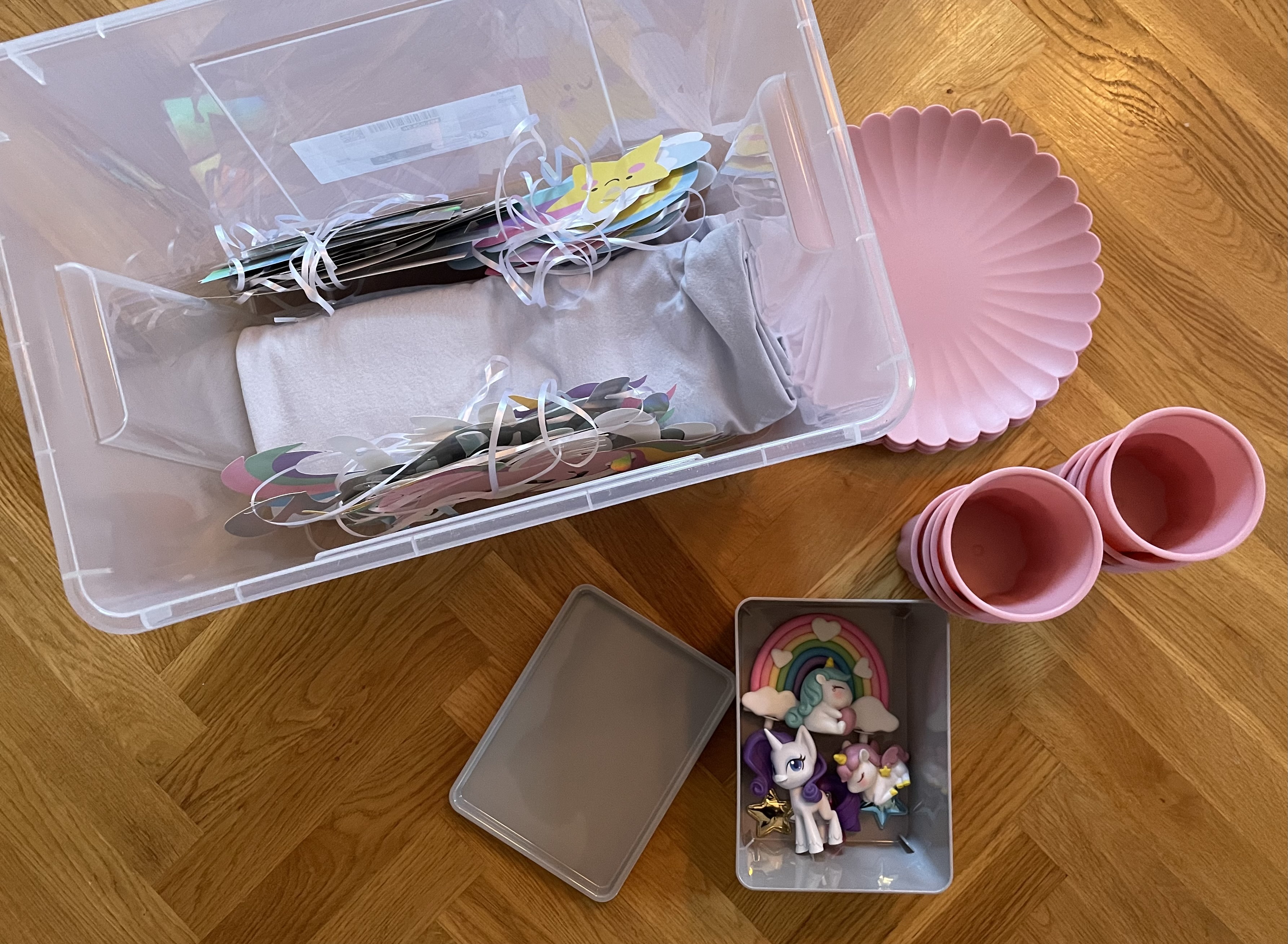 Dekoration till barnkalas - enhörning